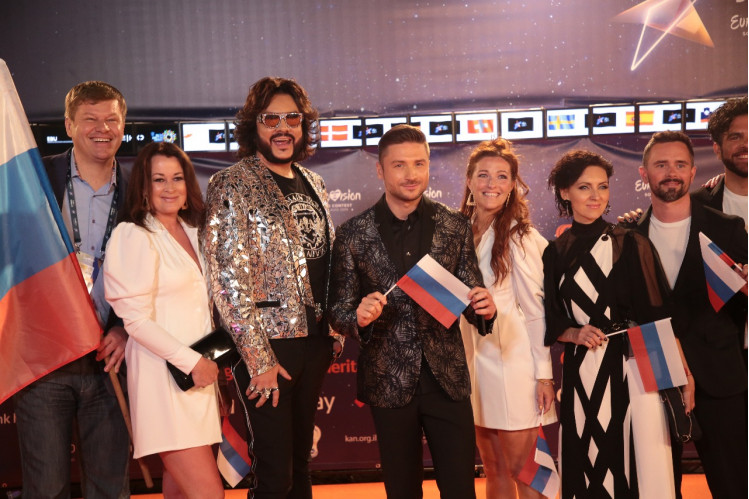 Российская делегация на «Евровидении». Фото: Кристина Зайцева / Super