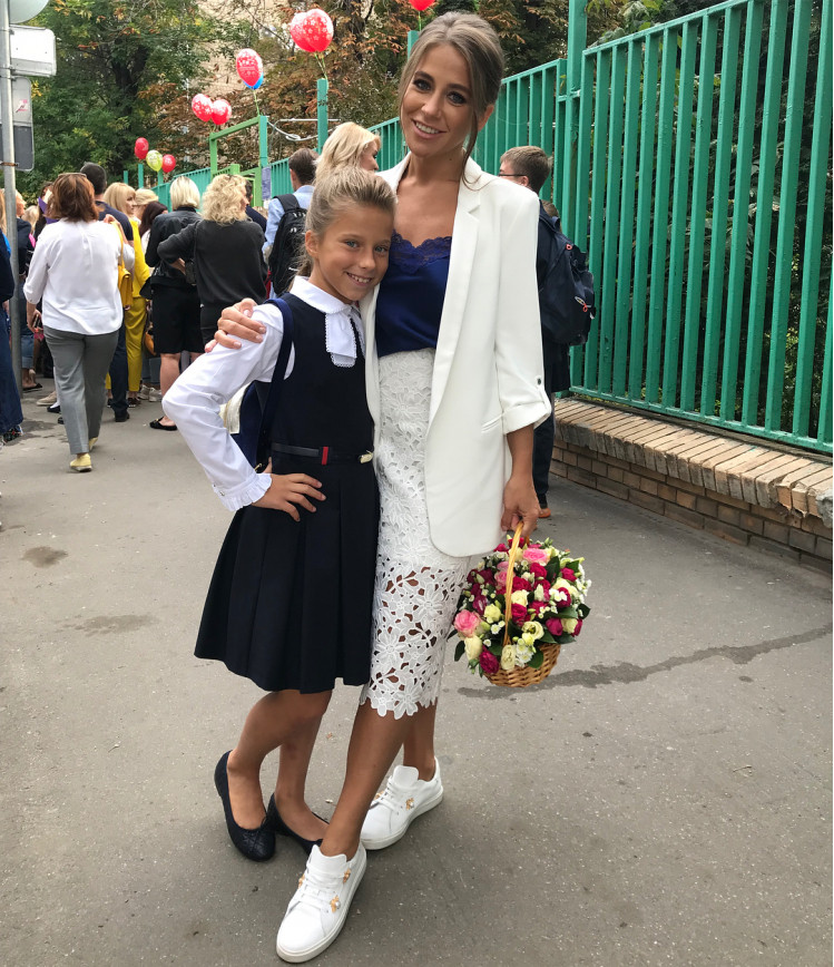 Юлия Барановская и дочерью Яной. Фото: Instagram