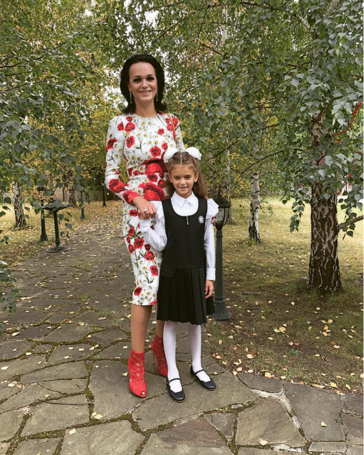 Певица Слава с дочерью. Фото: Instagram