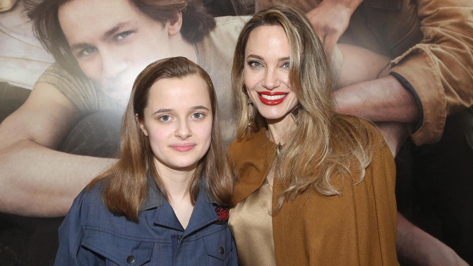 Анджелина Джоли с дочерью Вивьен. Фото: Getty Images
