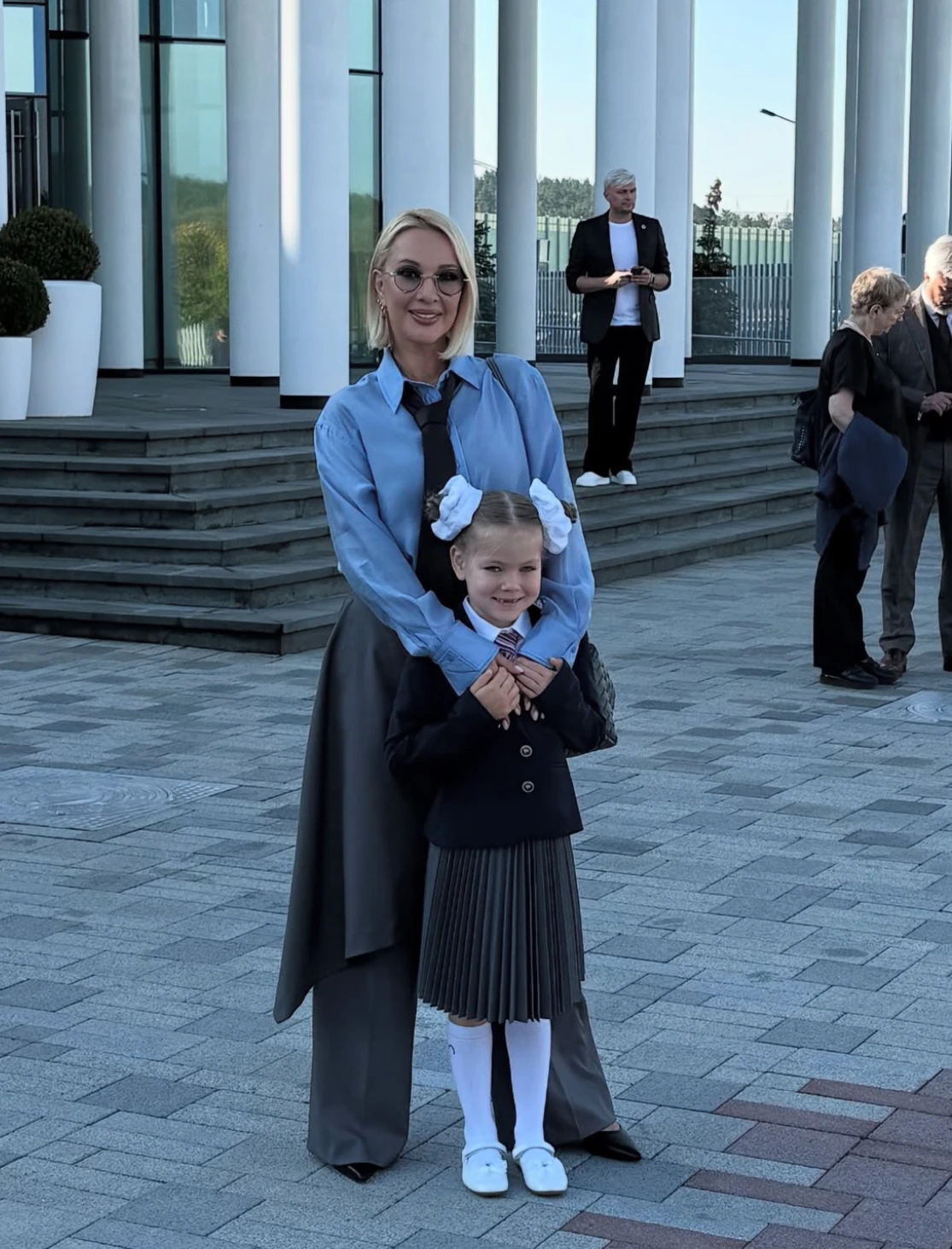 Лера Кудрявцева с дочкой. Фото: Instagram (Запрещён в РФ) @leratv 