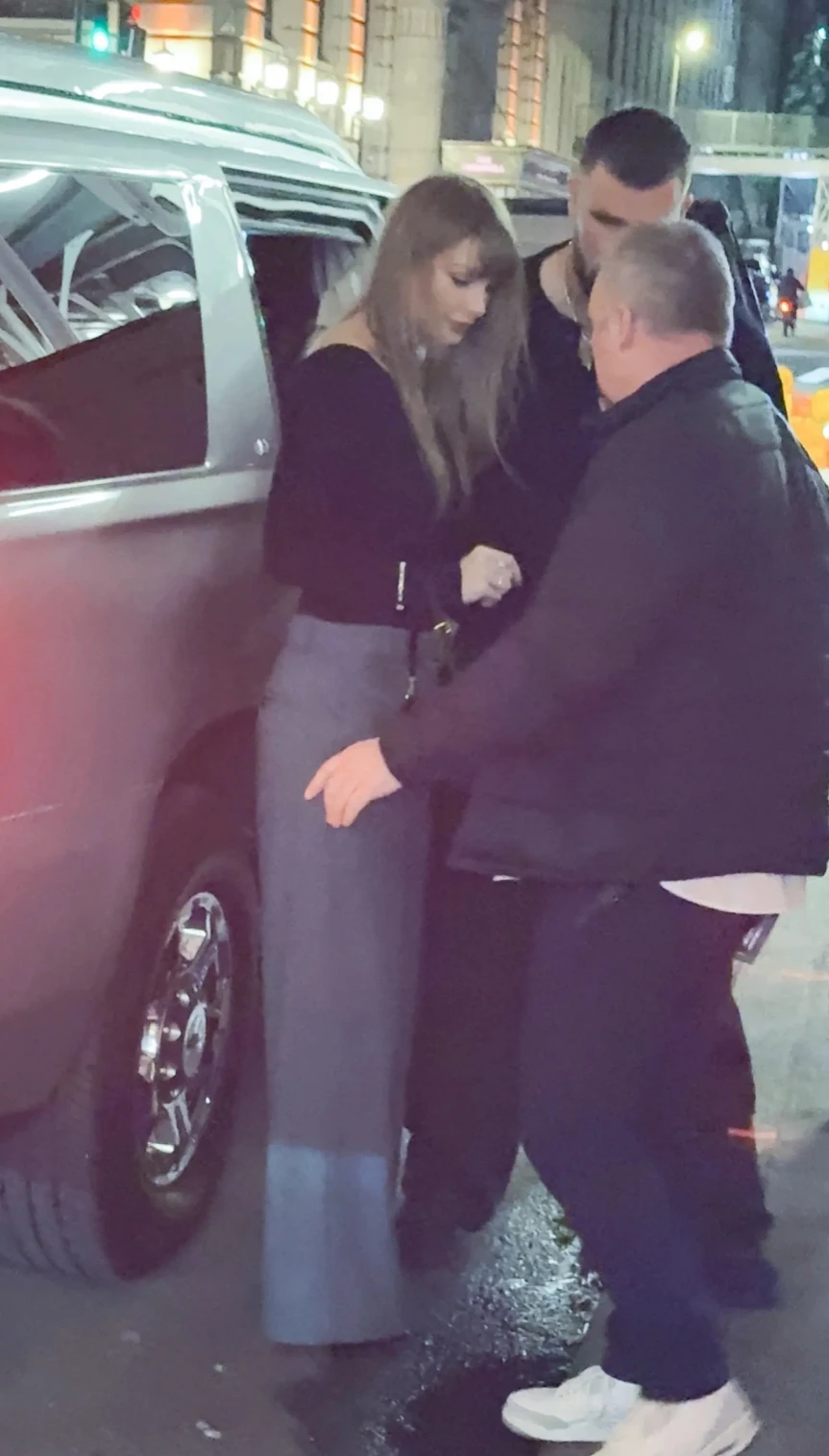 Тейлор Свифт и Трэвис Келс. Фото: Backgrid