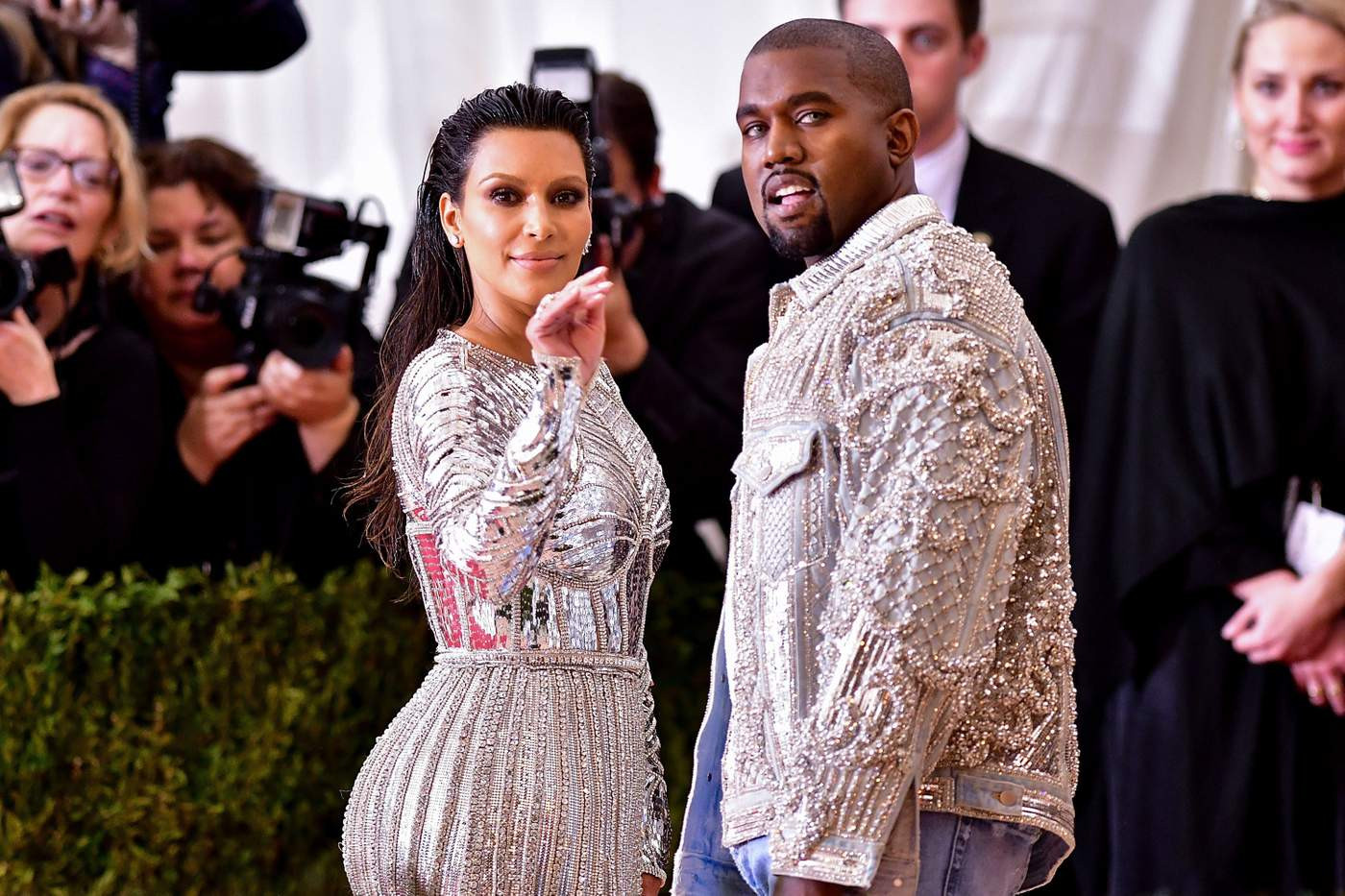 Ким и Канье на Met Gala
Фото: Getty Images