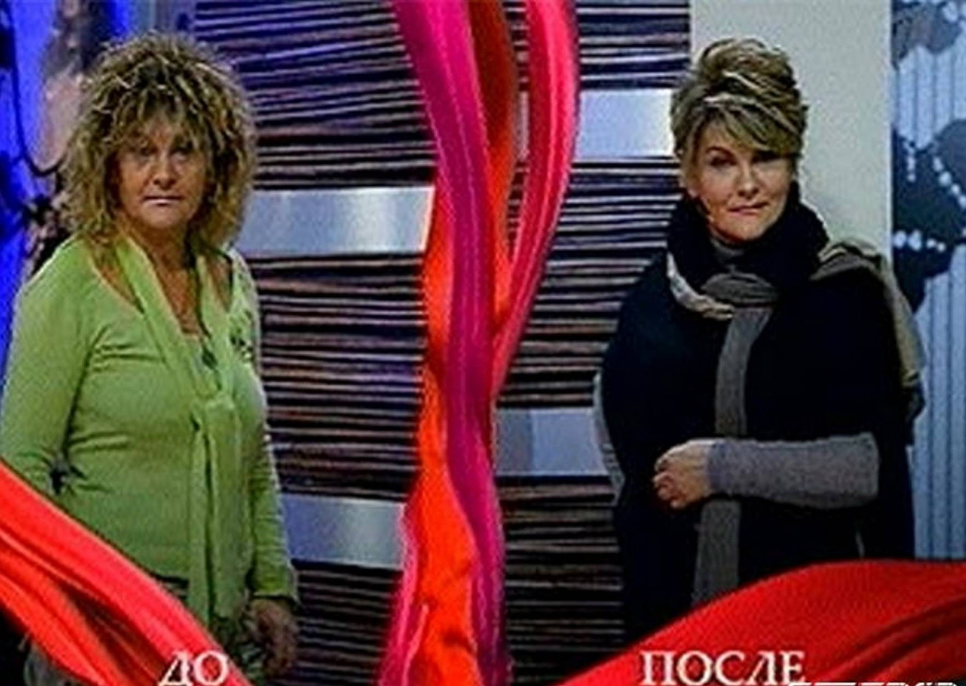 Галина Гарафутдинова. Кадр из шоу «Модный приговор» на Первом канале