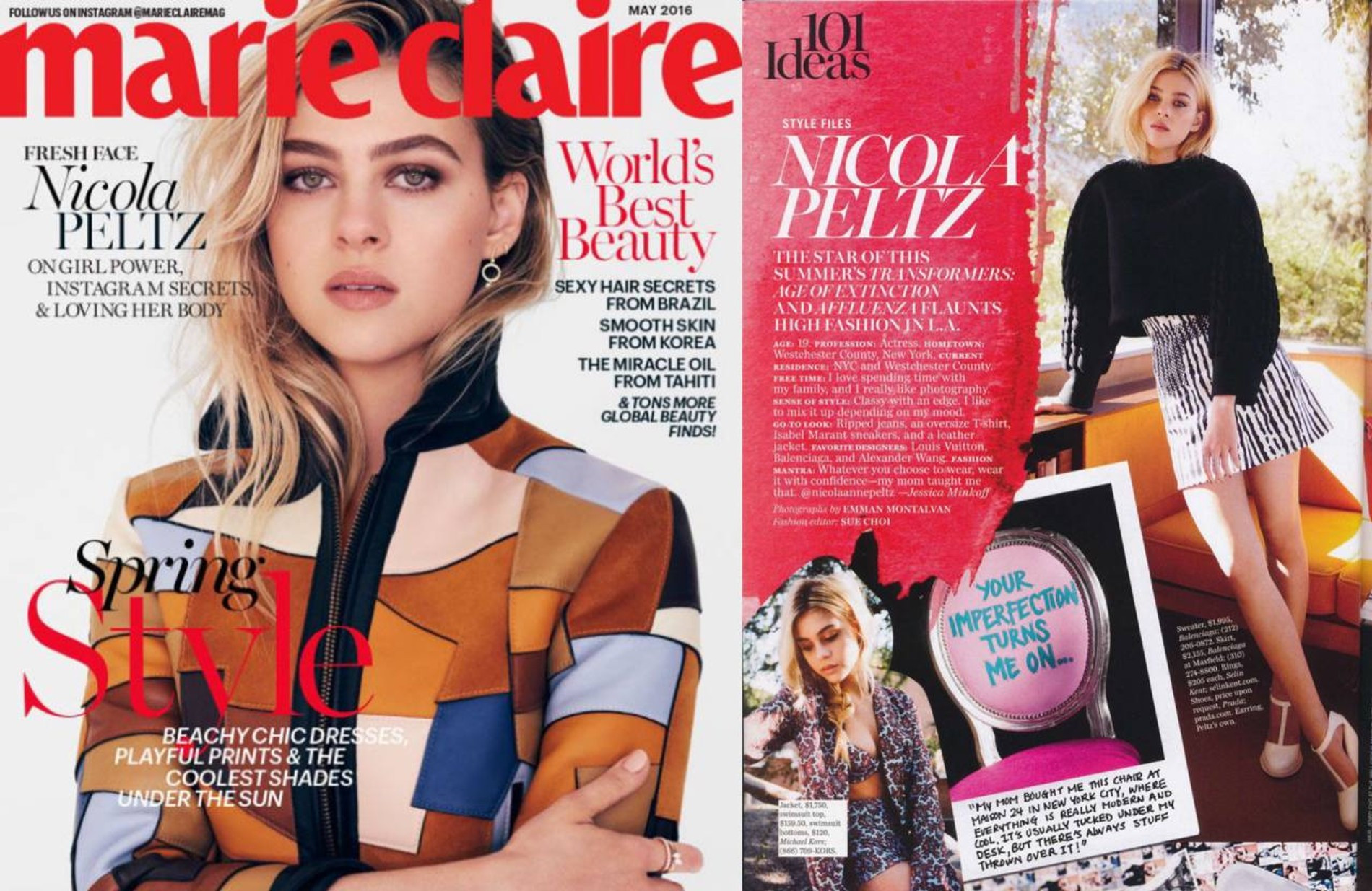 Фото: Marie Claire, май 2016-го