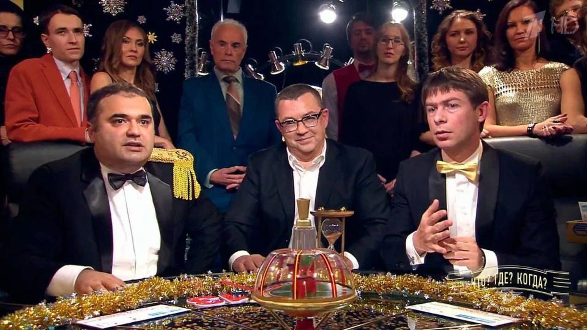 Балаш Касумов, Борис Крюк и Михаил Скипский
Фото: «Что? Где? Когда?»