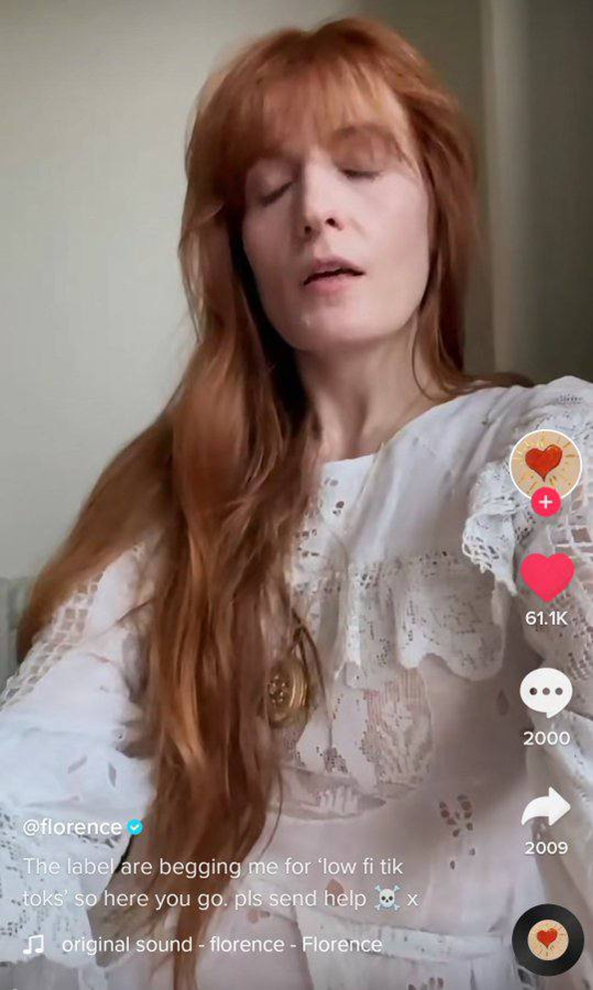 Флоренс Уэлч
Источник: TikTok