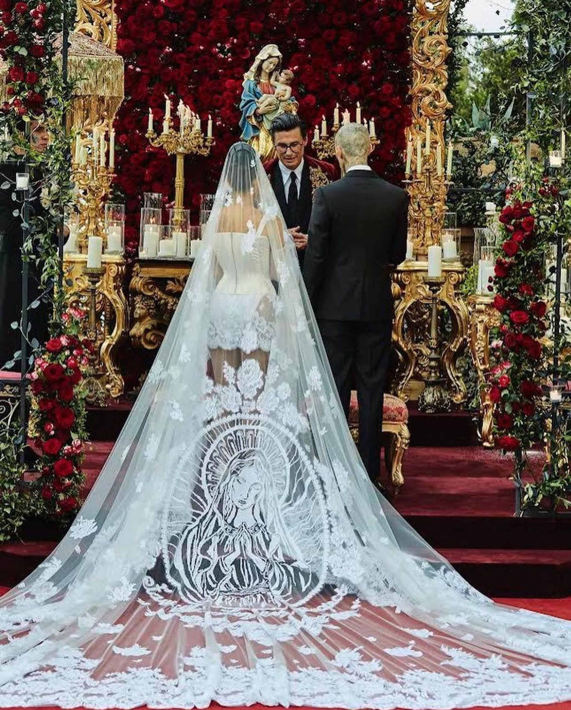 Кортни Кардашьян и Трэвис Баркер
Фото: Инстаграм (запрещен в РФ) / kimkardashian