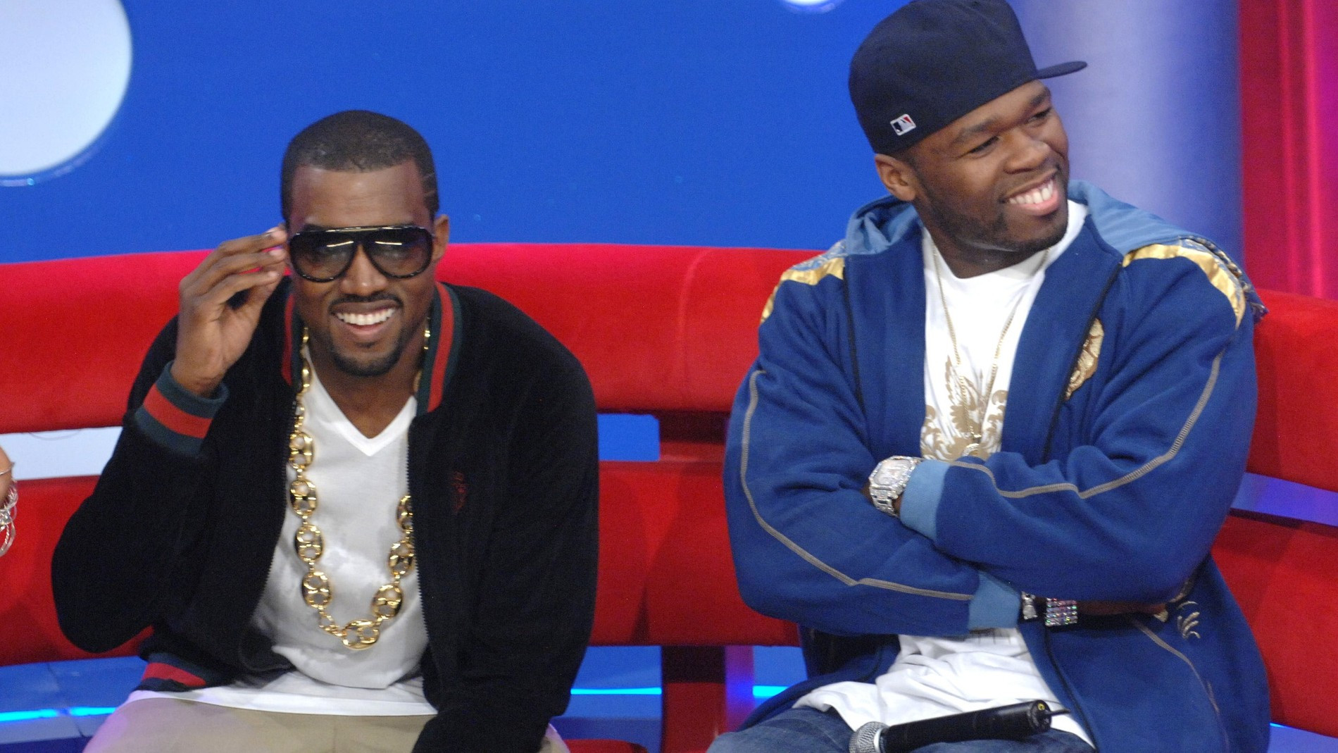 Канье и 50 Cent. Источник © GQ.ru