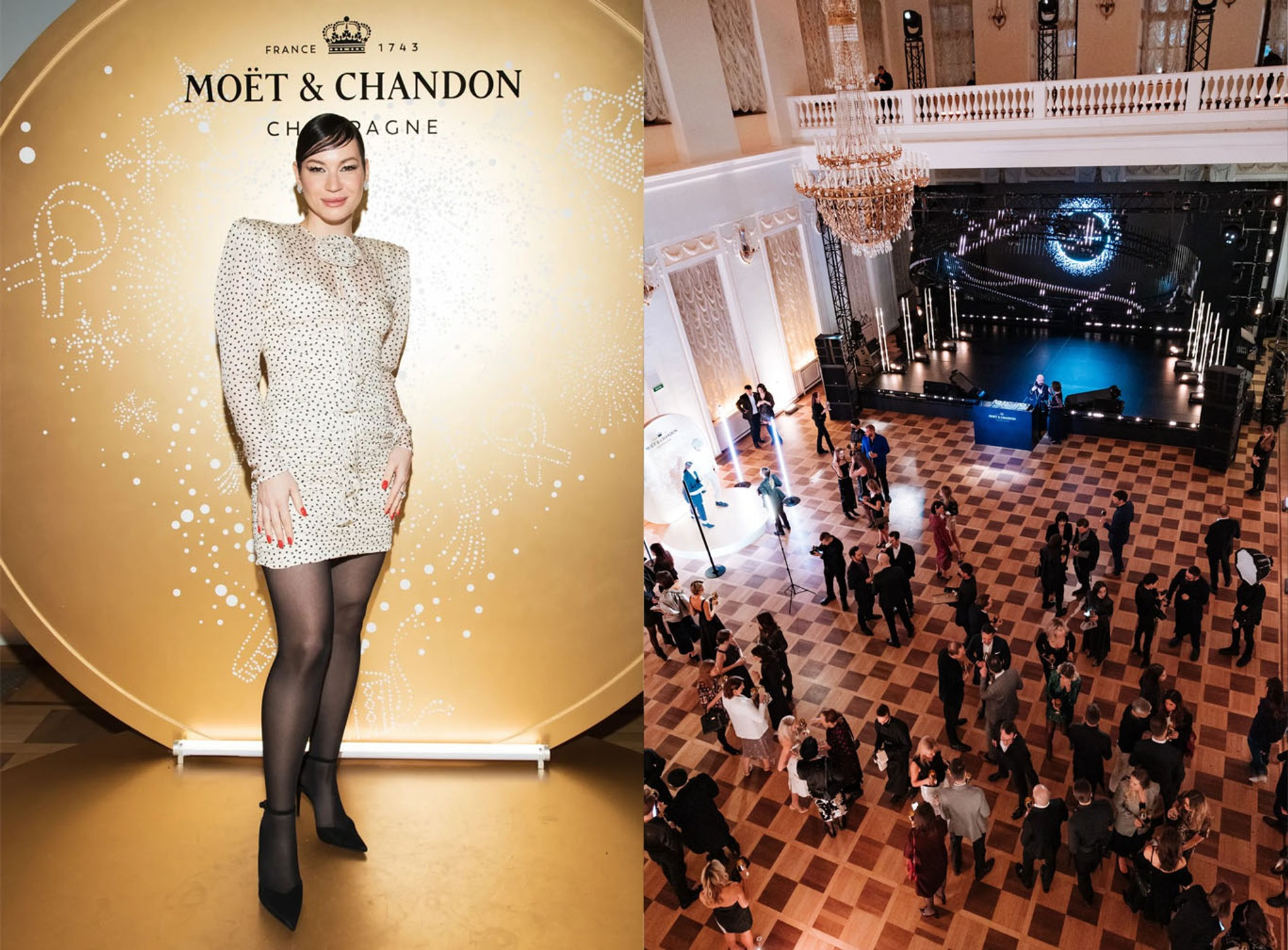 Ида Галич на вечеринке Moet & Chandon (Фото © Пресс-служба LVMH)