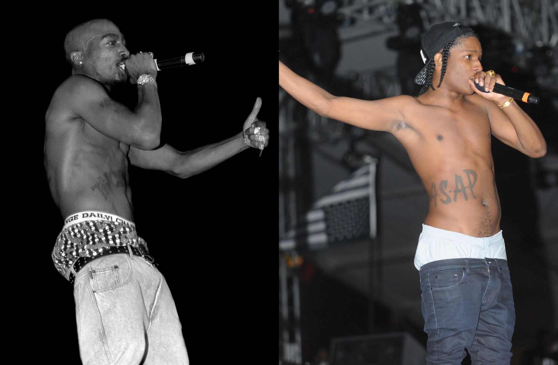 2Pac и ASAP Rocky