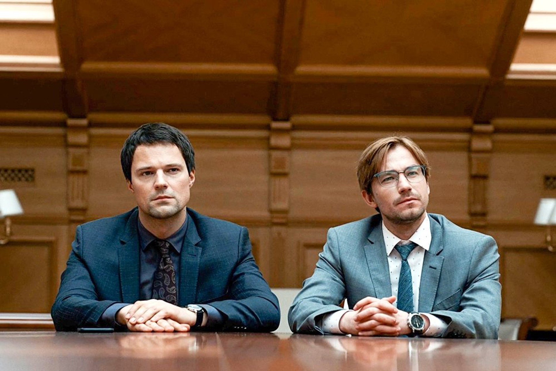 С Данилой Козловским в сериале «Надвое»