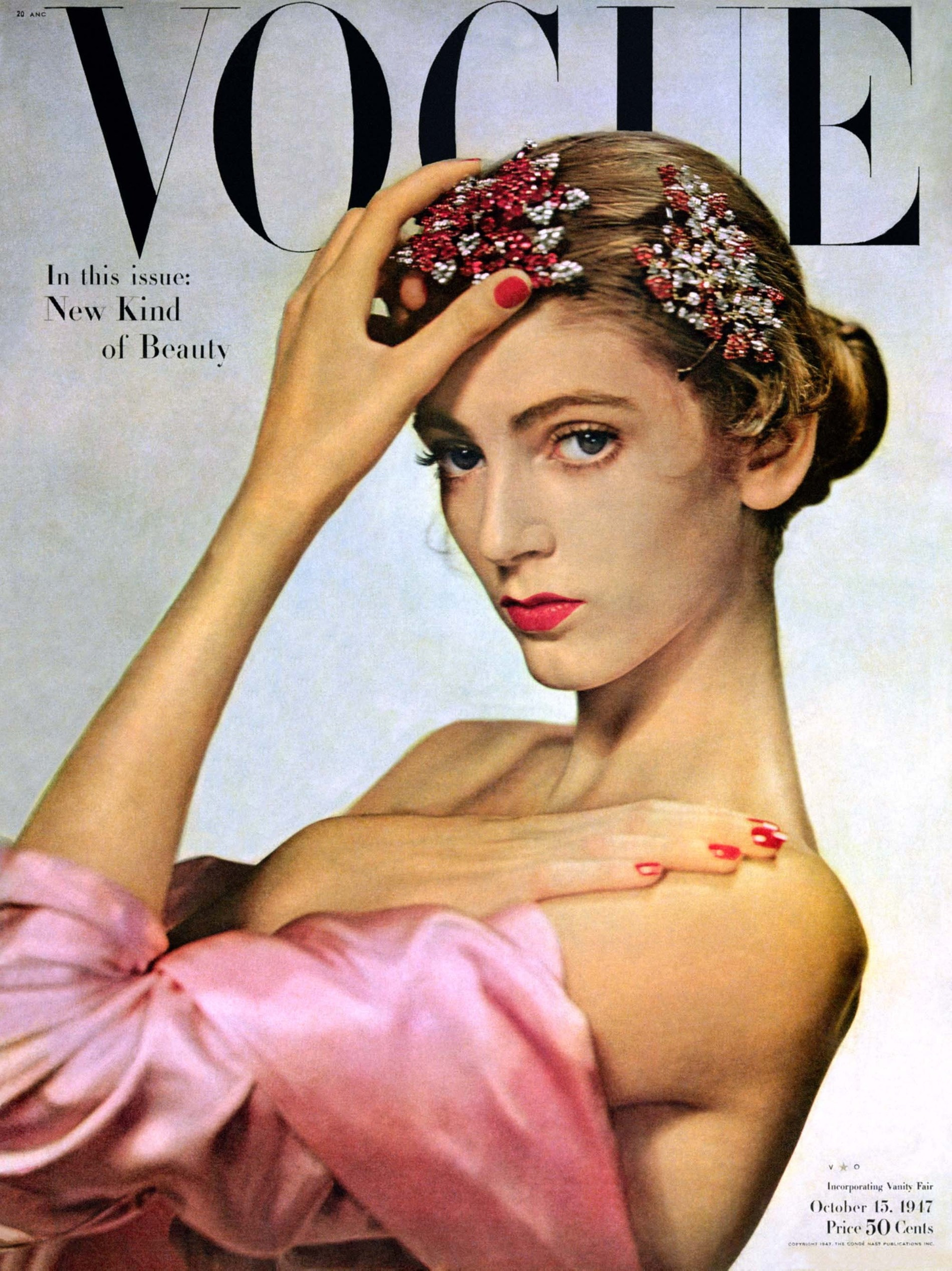 Кармен Делль'Орефиче на обложке Vogue, октябрь 1947 Фото: Vogue