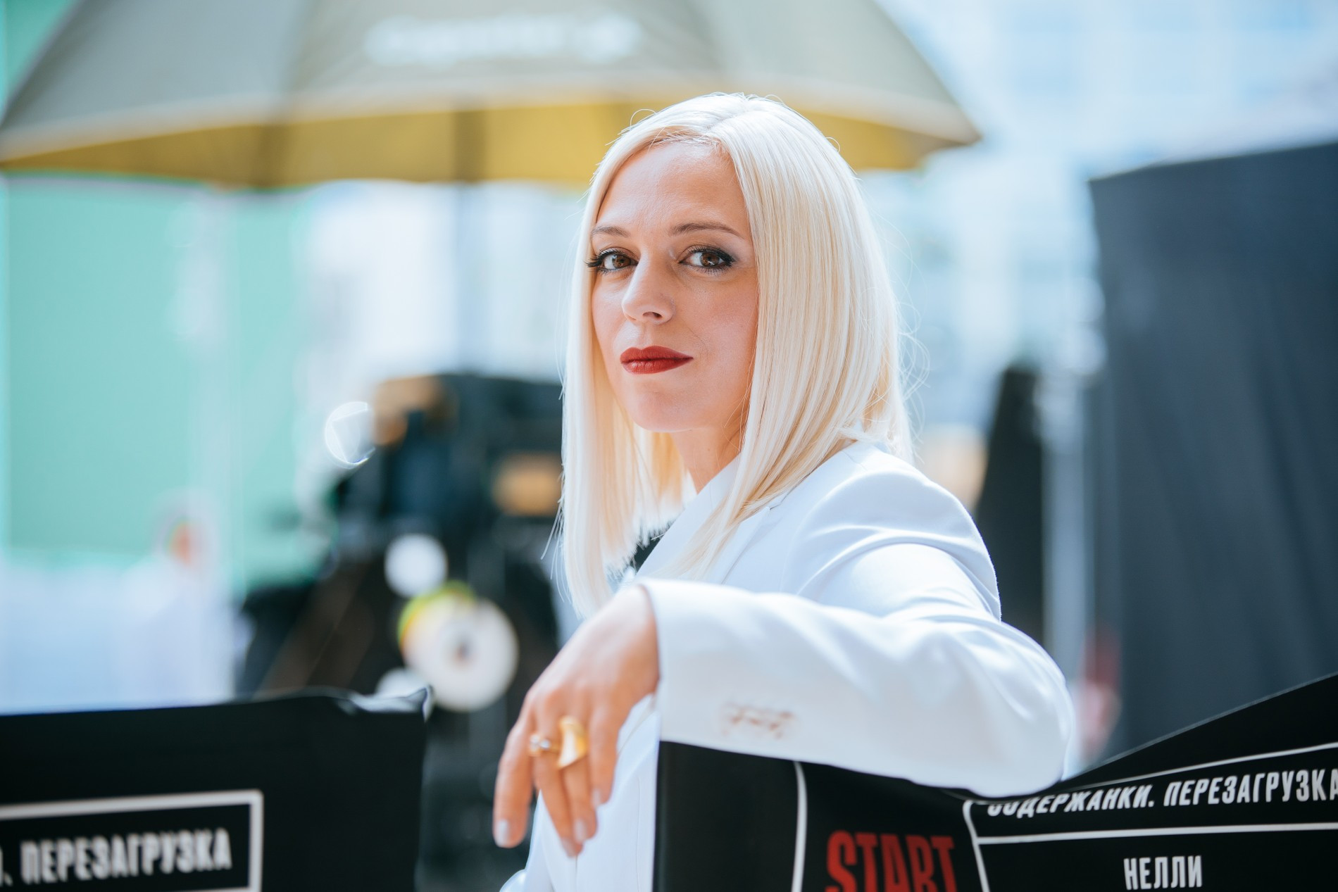 Нелли Уварова на съемках сериала «Содержанки»
Фото: онлайн-кинотеатр START