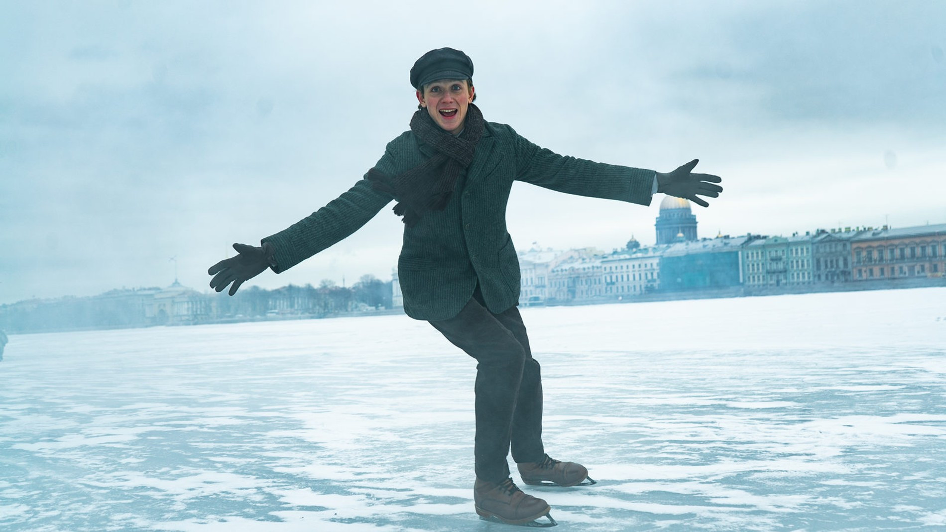 Федор Федотов в фильме «Серебряные коньки»