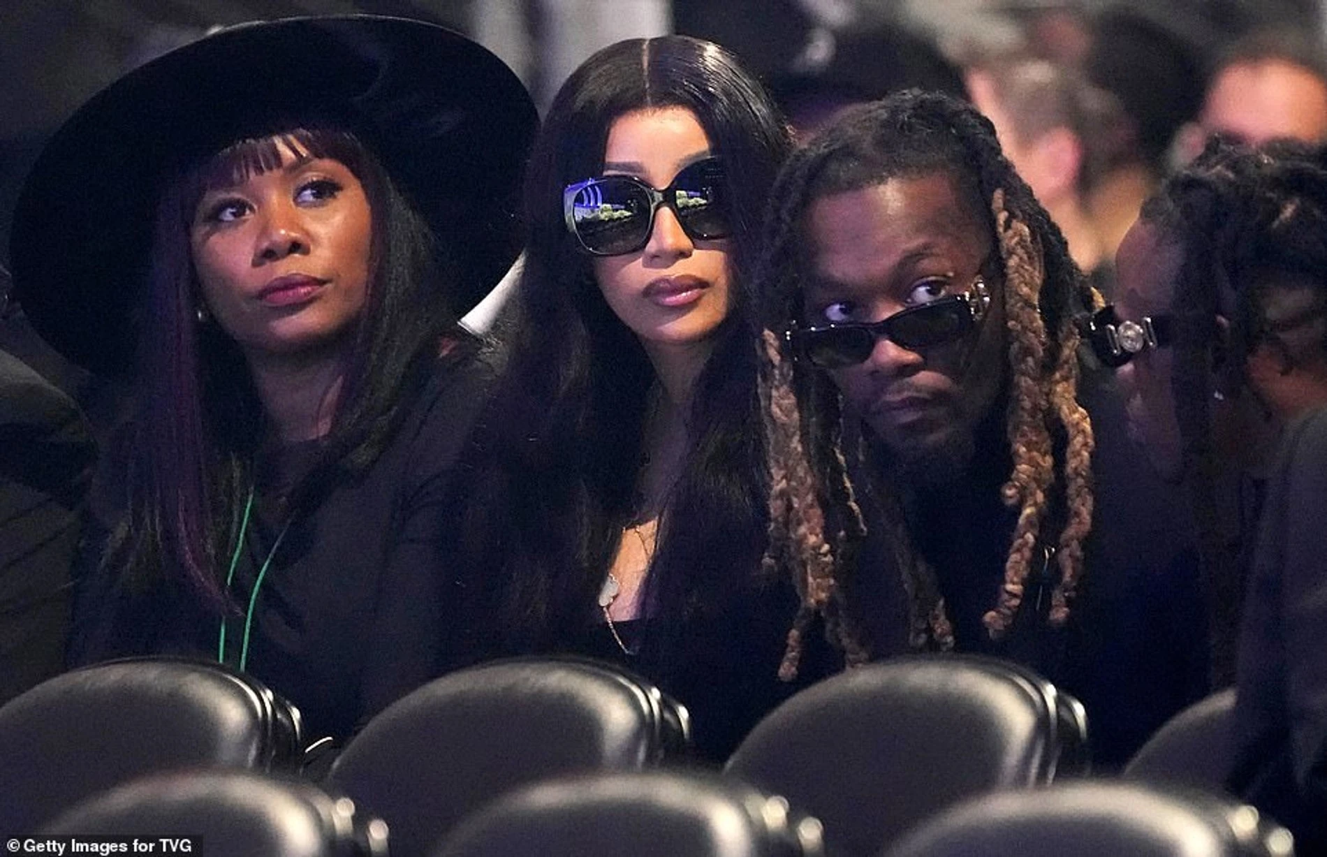 Карди Би и Offset на похоронах Takeoff
Фото: Getty Images