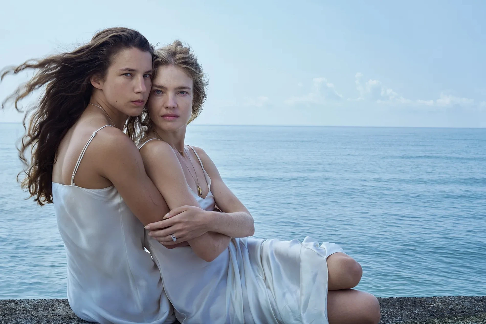 Наталья Водянова и Дженнифер Бернс
Фото: Vogue