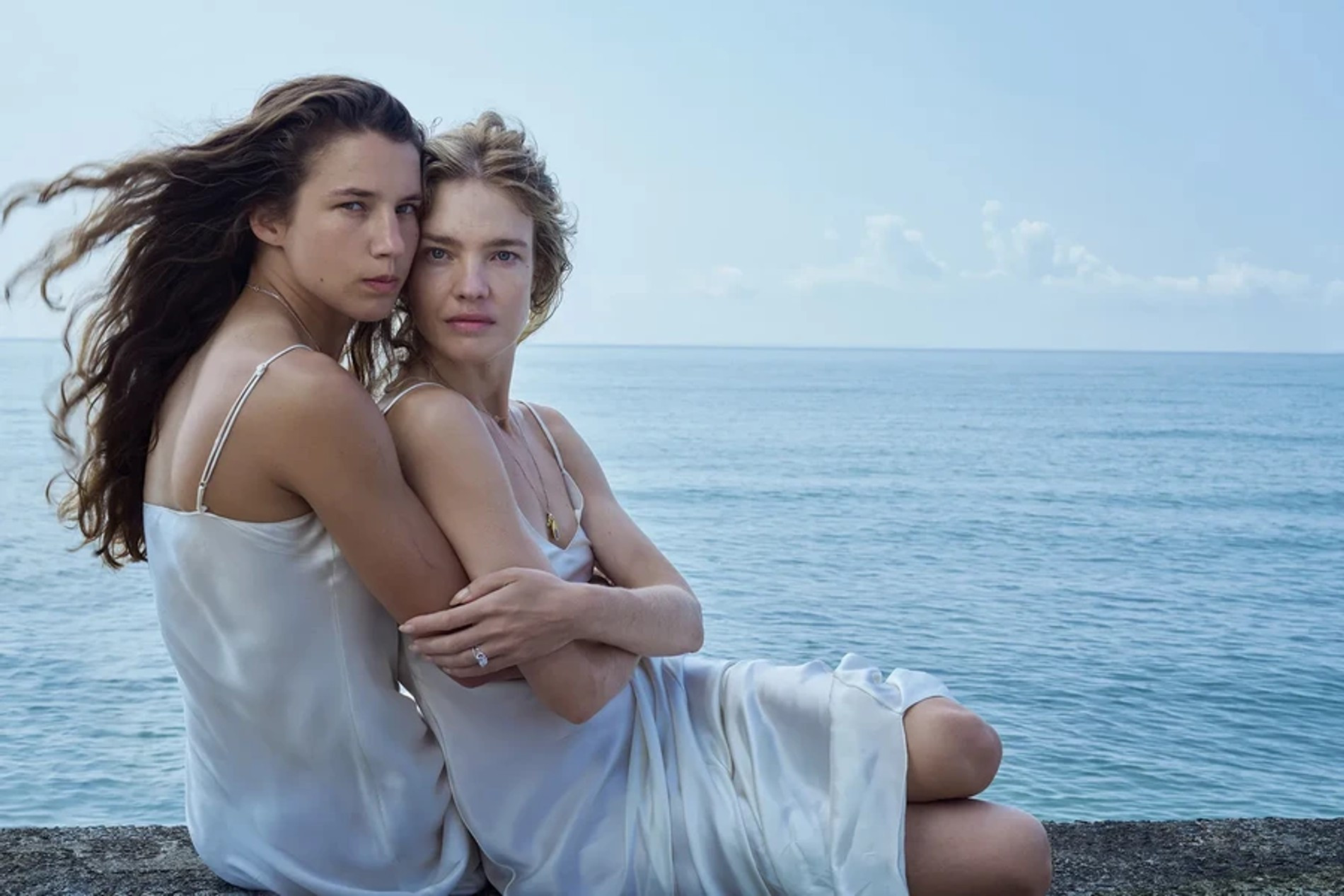 Наталья Водянова и Дженнифер Бернс
Фото: Vogue