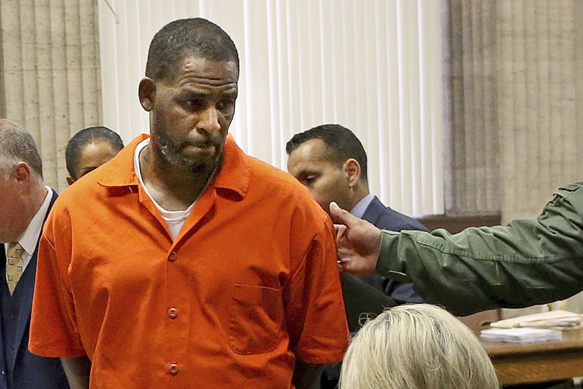 R Kelly во время суда
Фото: Getty