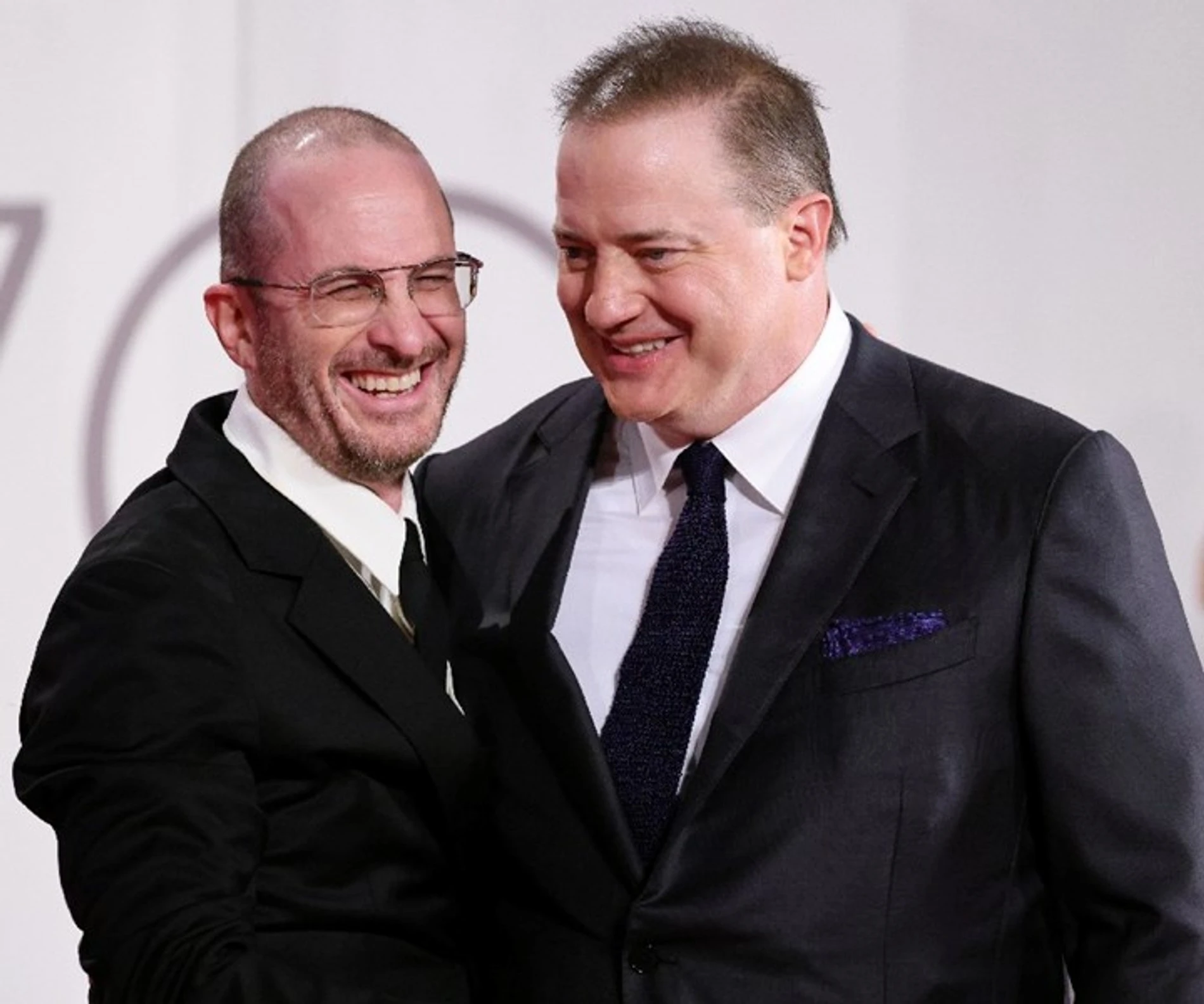 Даррен Аронофски и Брендан Фрейзер на премьере фильма «Кит»
Фото: Getty