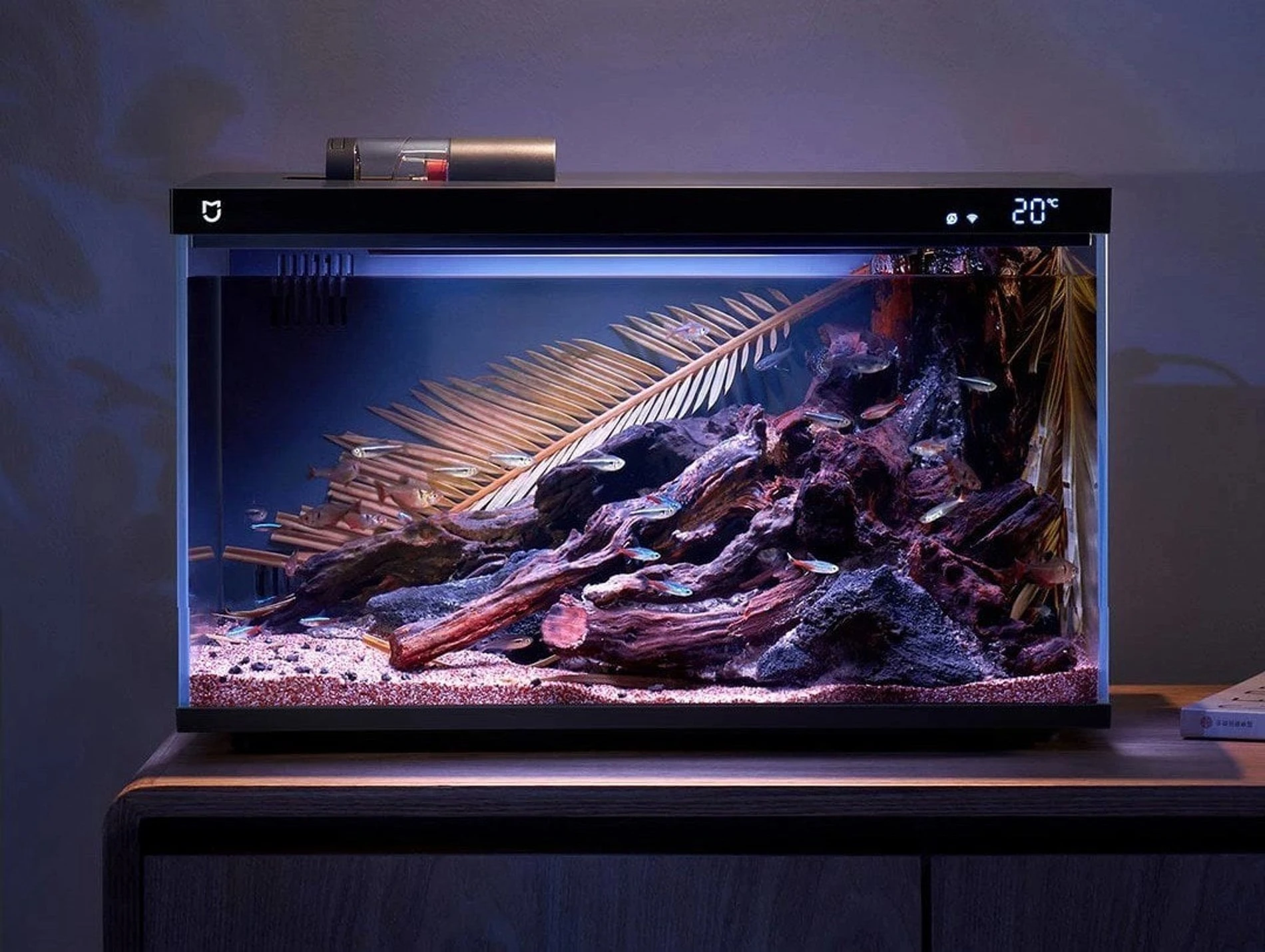 Умный аквариум Xiomi Mijia Smart Fish Tank
Фото: tadviser.ru