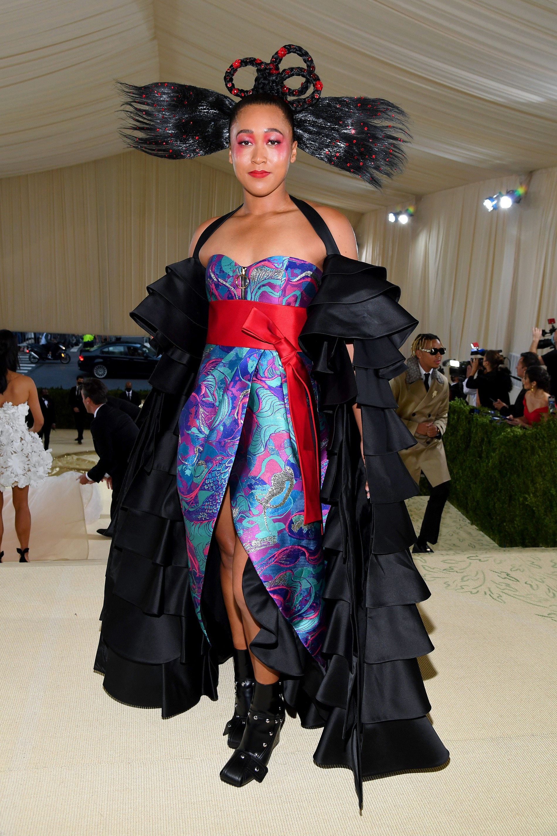 Наоми Осака на Met Gala 2021
Фото: Getty Images
