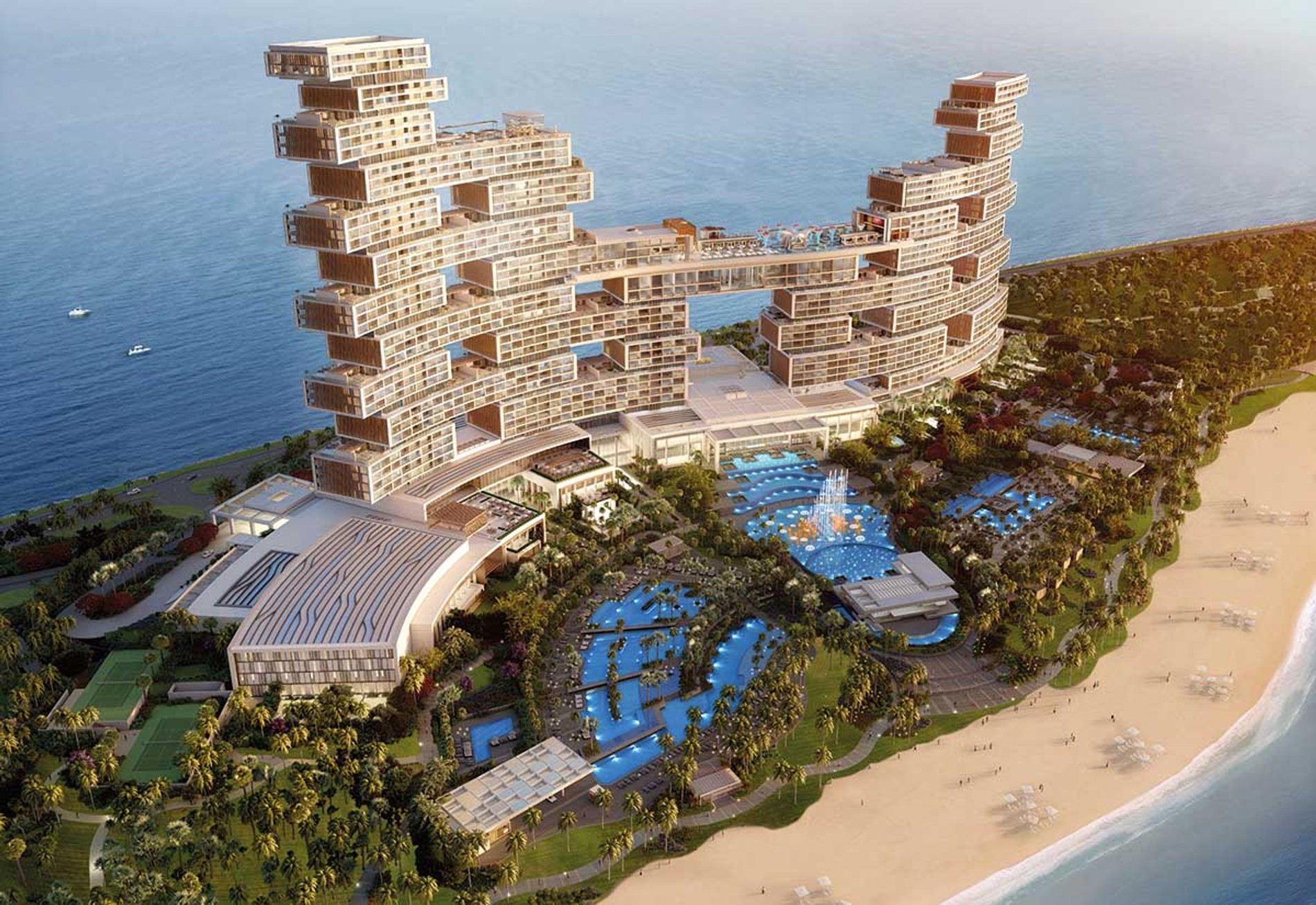 Новый отель Atlantis The Royal
Фото: robbreport.com