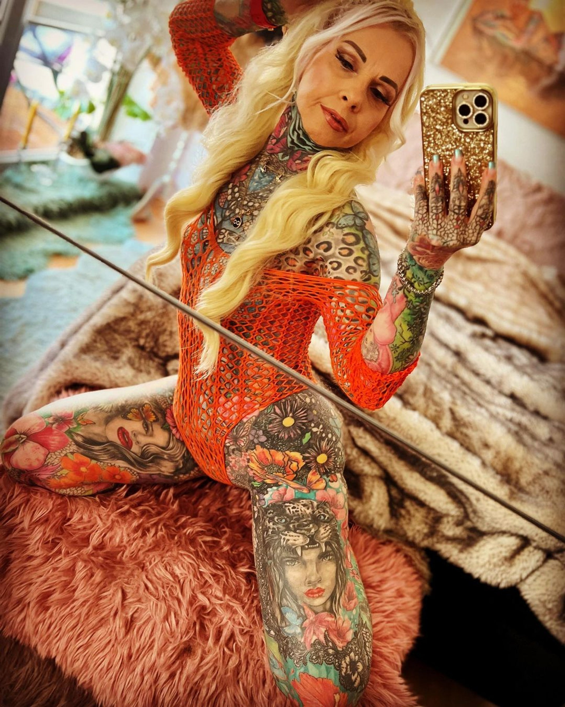 Керстин Тристан
Фото: Инстаграм (запрещен в РФ) / @tattoo_butterfly_flower