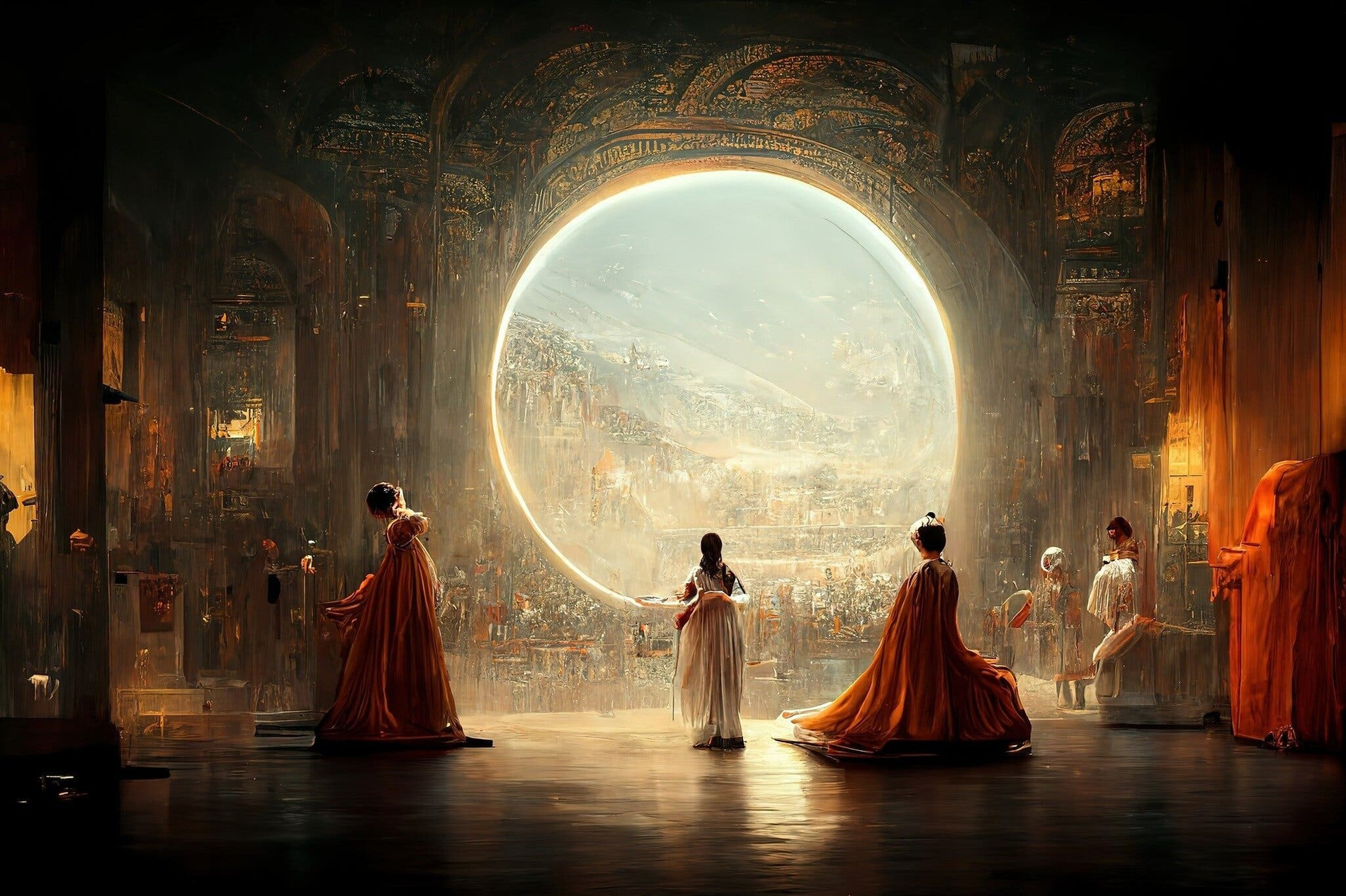 Джейсон М. Аллен, «Theatre D’opéra Spatial». Источник: The New York Times
