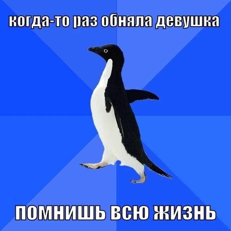 Эдвайс с Пингвином-социофобом. Источник: Memepedia