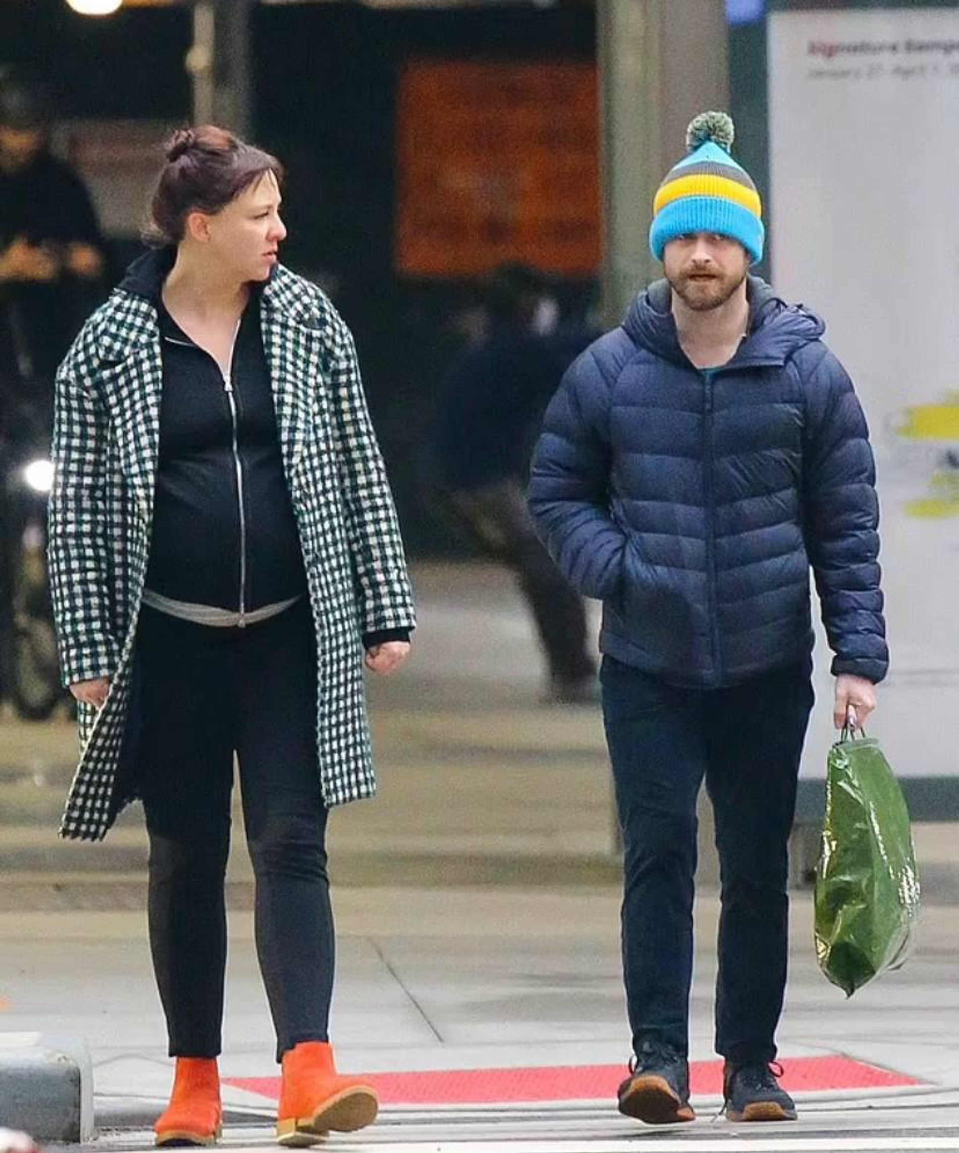 Эрин и Дэниел на прогулке в Нью-Йорке
Фото: Daily Mail