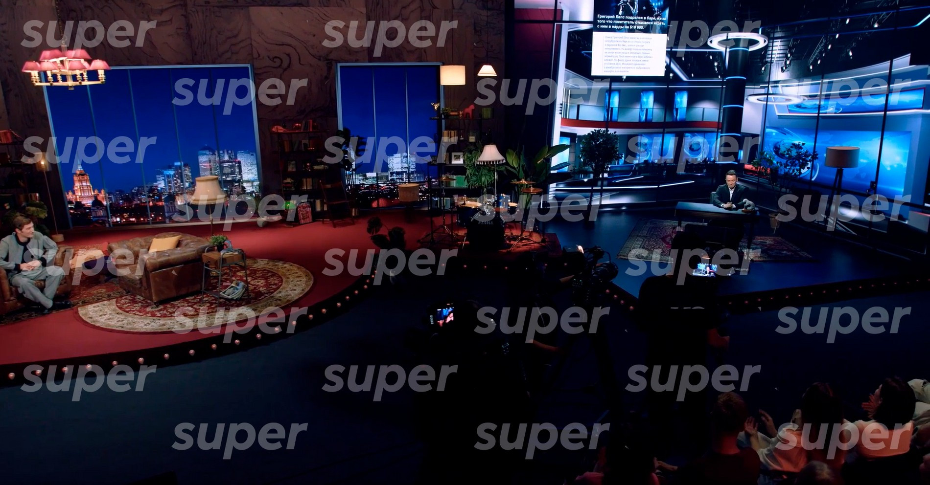 Павел Воля и Илья Соболев в «Шоу Воли»
Фото: Super
