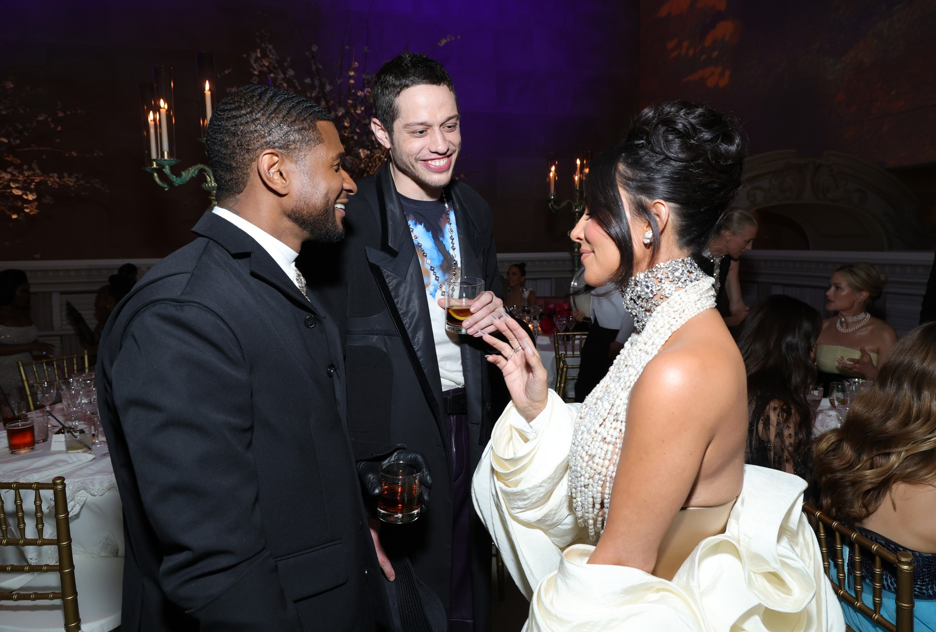 Ким Кардашьян и Пит Дэвидсон на Met Gala 2023
Фото: Getty