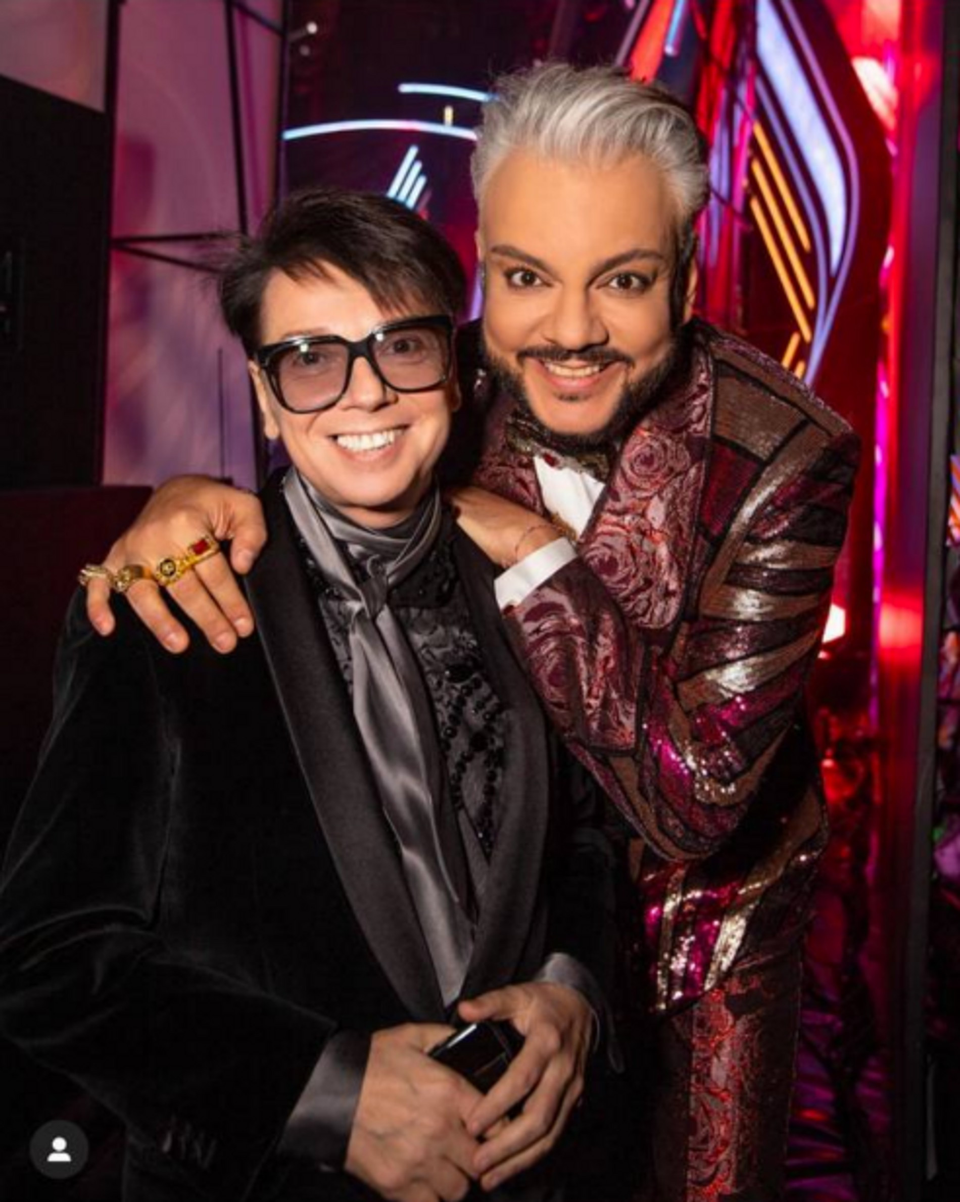 Валентин Юдашкин и Филипп Киркоров
Фото: Инстаграм (запрещен в РФ) @fkirkorov