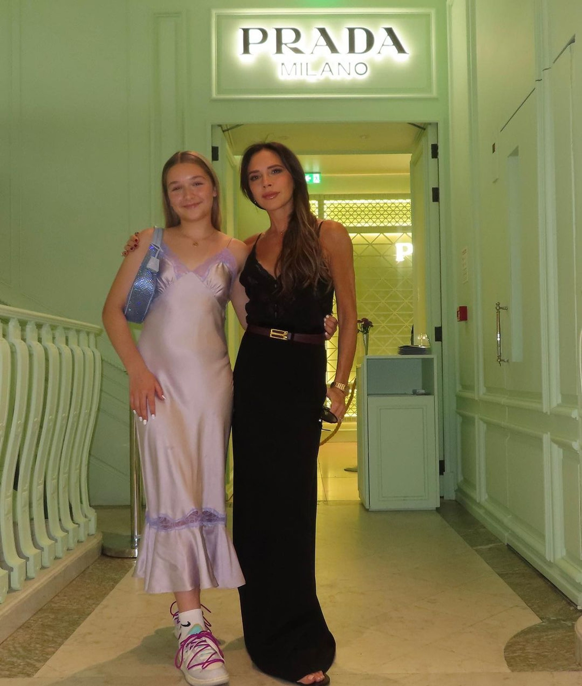 Харпер и Виктория Бекхэм. Фото: Инстаграм (запрещен в РФ) / @victoriabeckham