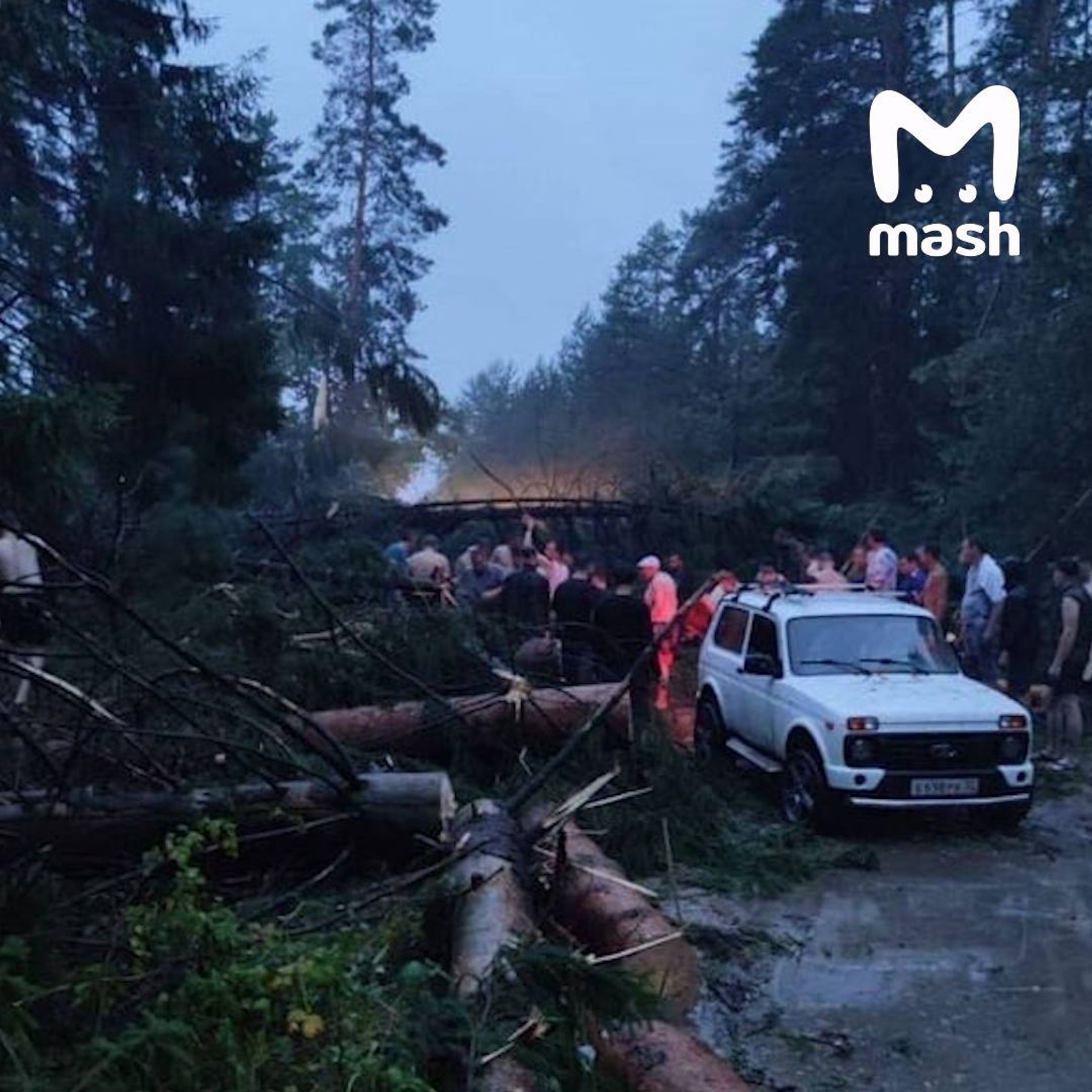 Кадры с места происшествия. Фото: Telegram-канал Mash