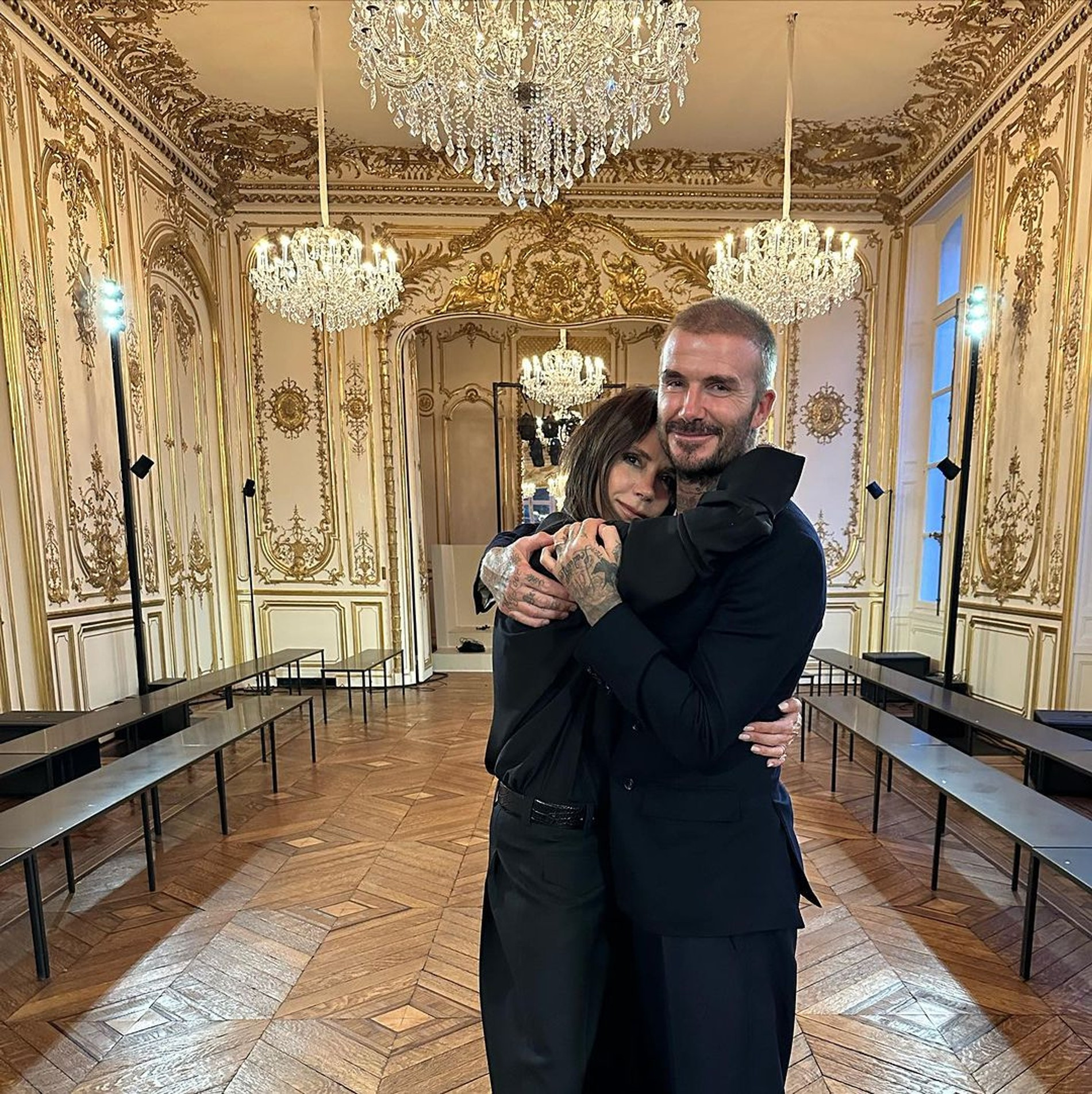 Виктория и Дэвид. Фото: Инстаграм* @davidbeckham