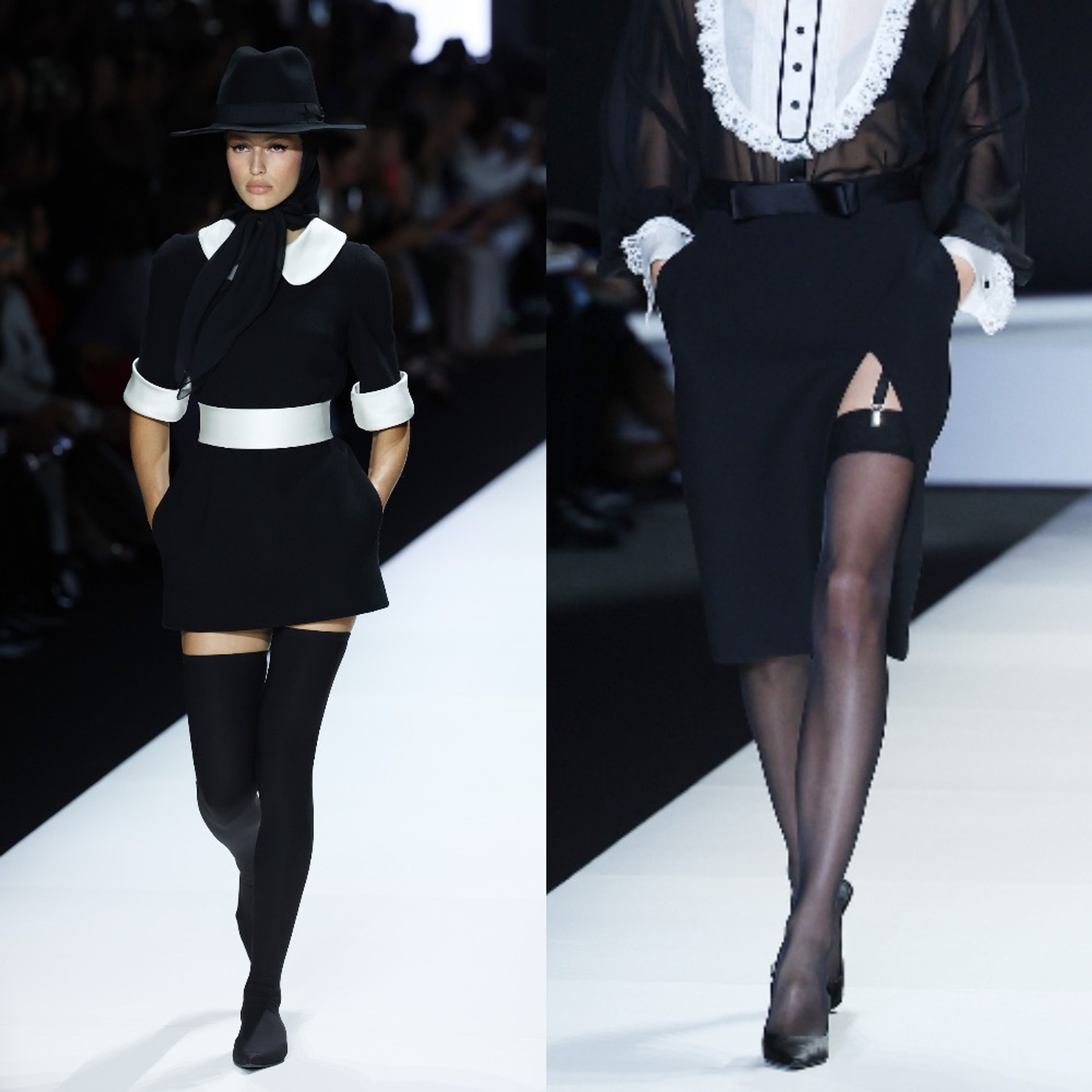 Показ Dolce & Gabbana осень-зима 2023-2024. Фото: Getty Images