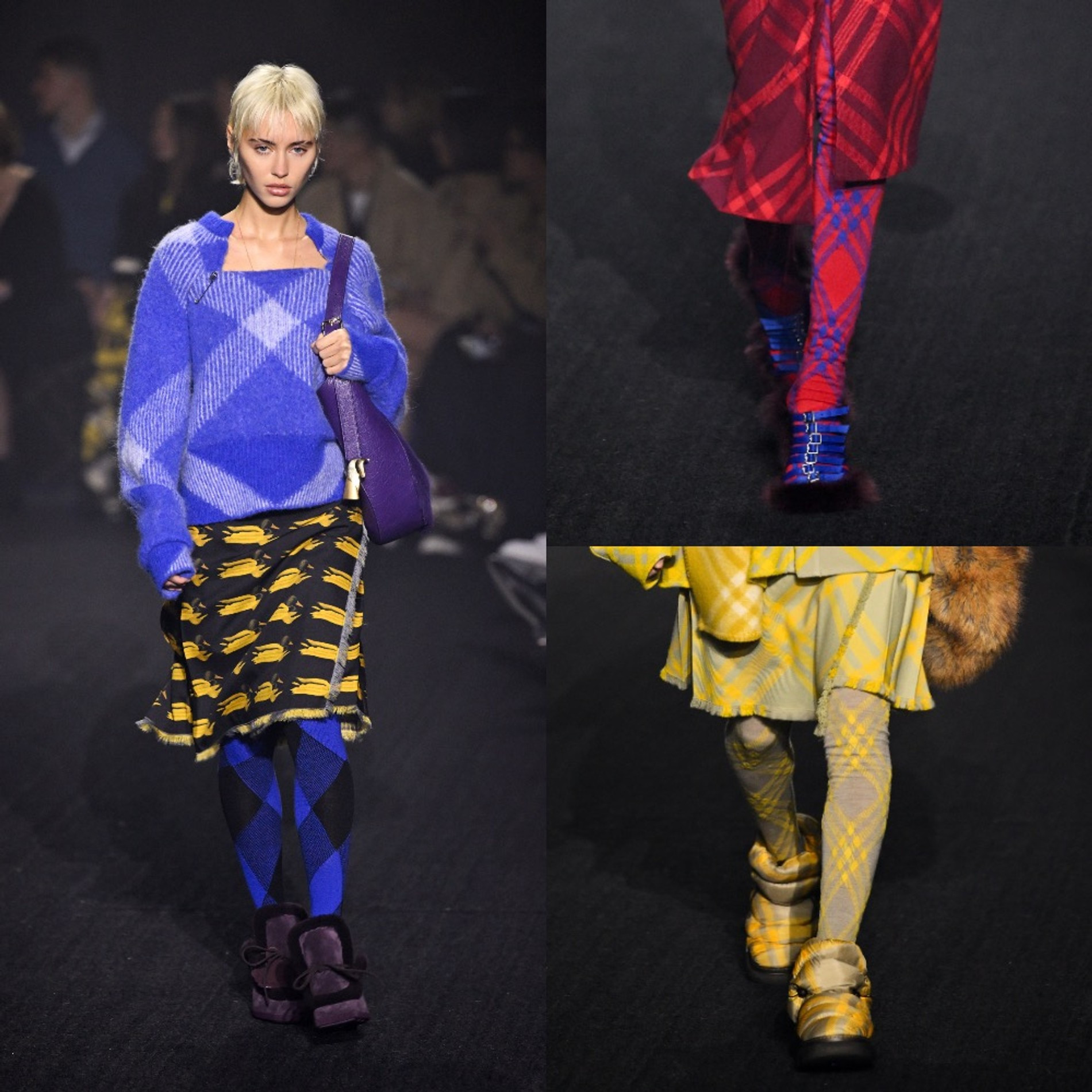 Показ Burberry осень-зима 2023-2024. Фото: Getty Images