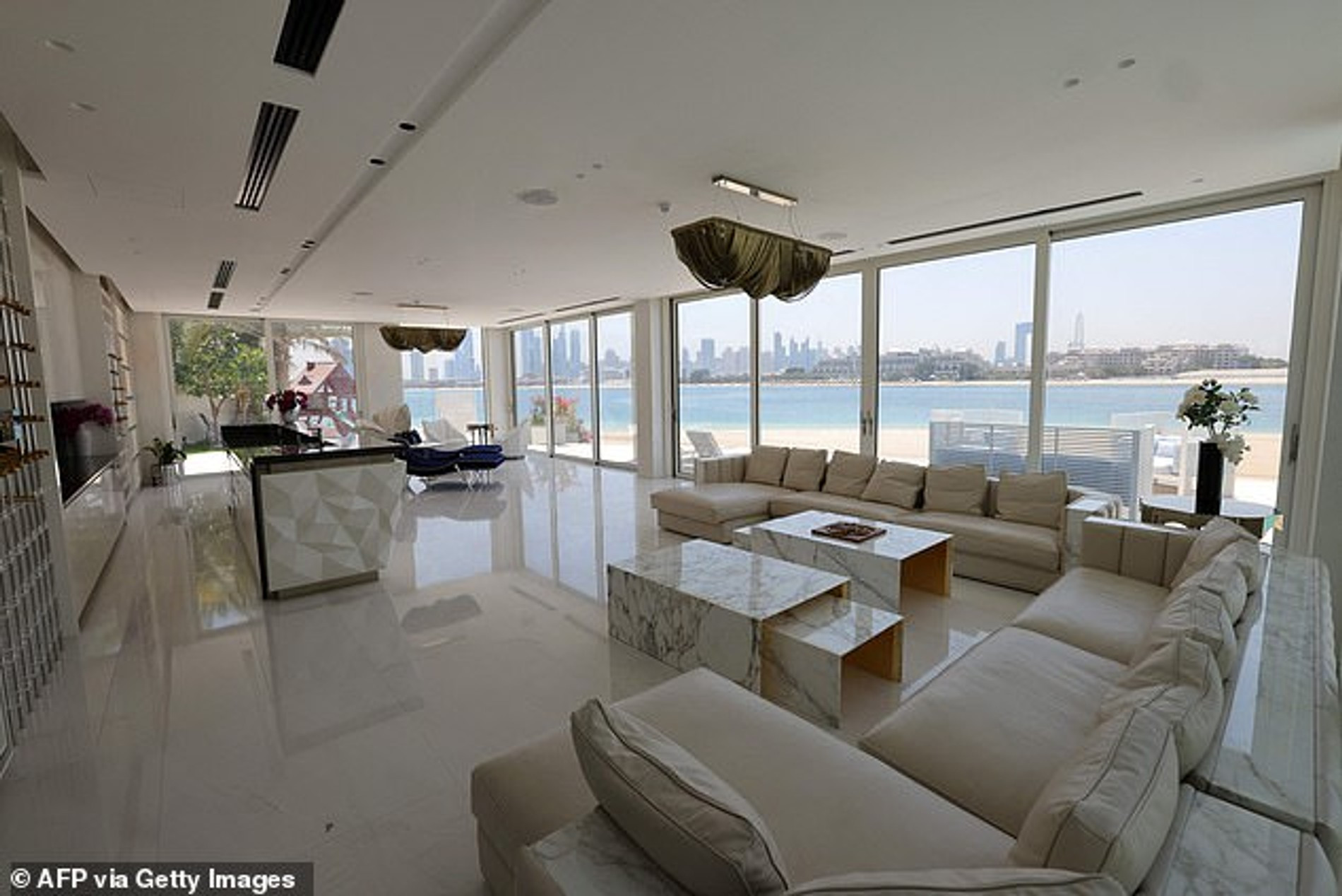 Дубайская вилла Криштиану Роналду. Фото: Daily Mail
