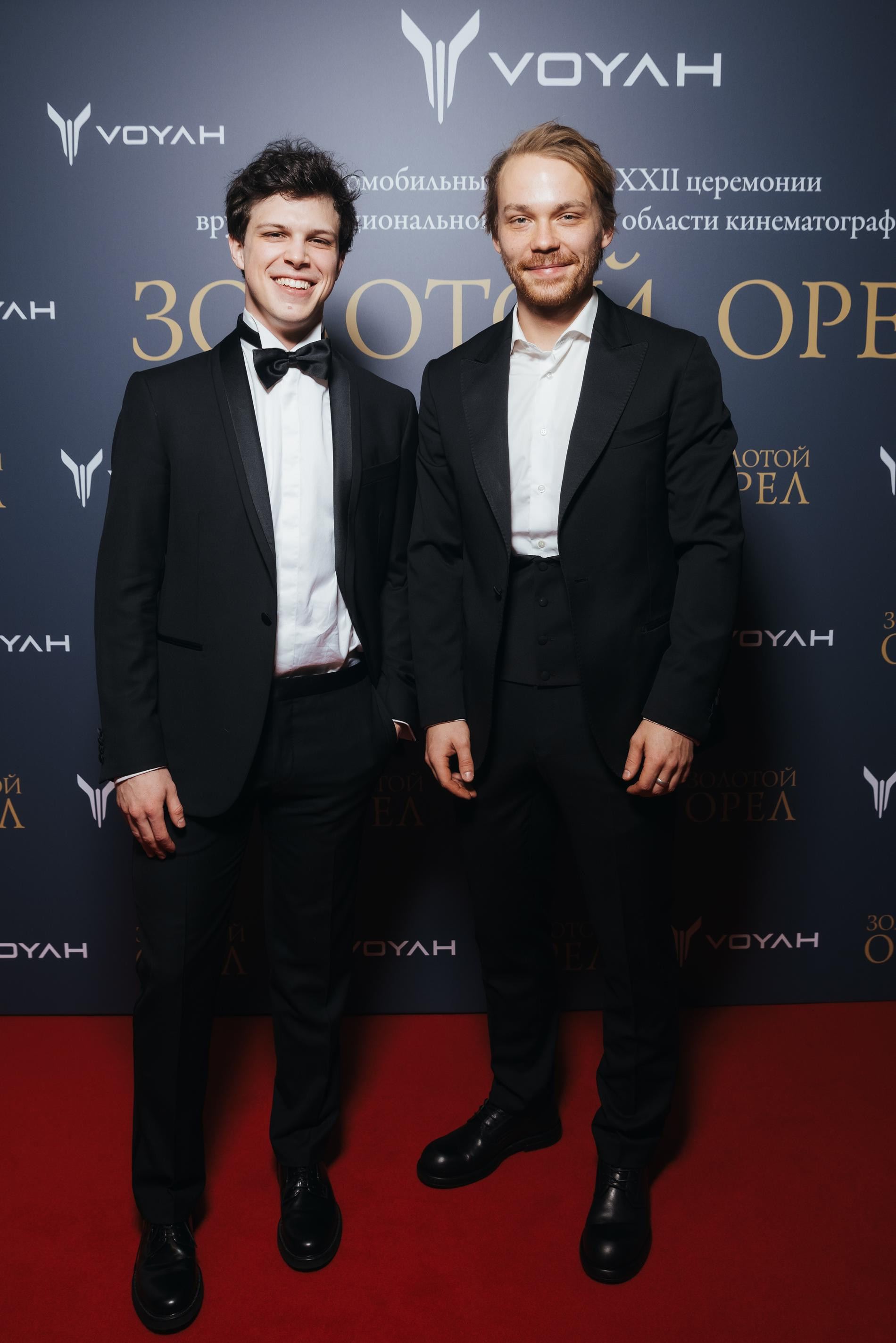 Игорь Верник с Романом Евдокимовым. Фото: пресс-служба премии «Золотой орел»