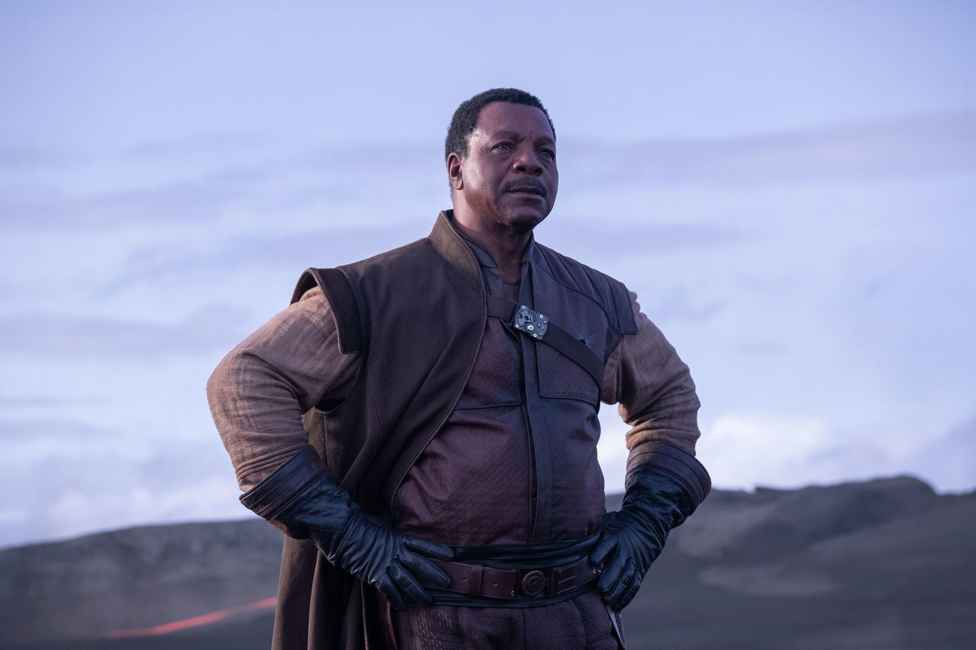 Карл Уэзерс в роли Грифа Карга. Фото: Lucasfilm