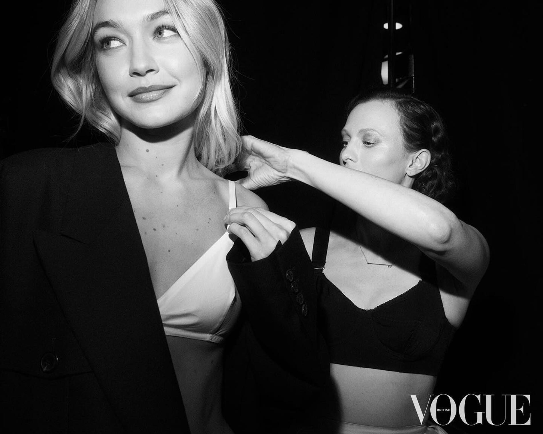 Джиджи Хадид. Фото: Инстаграм (запрещен в РФ) @britishvogue