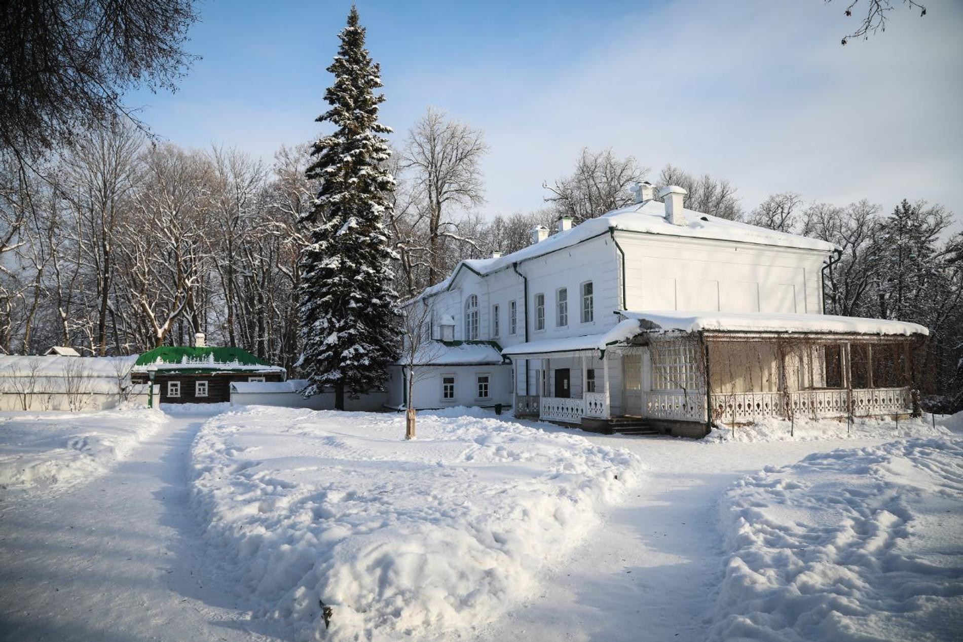 Ясная Поляна. Дом Л. Н. Толстого. Фотография предоставлена пресс-службой музея-усадьбы Л. Н. Толстого «Ясная Поляна»