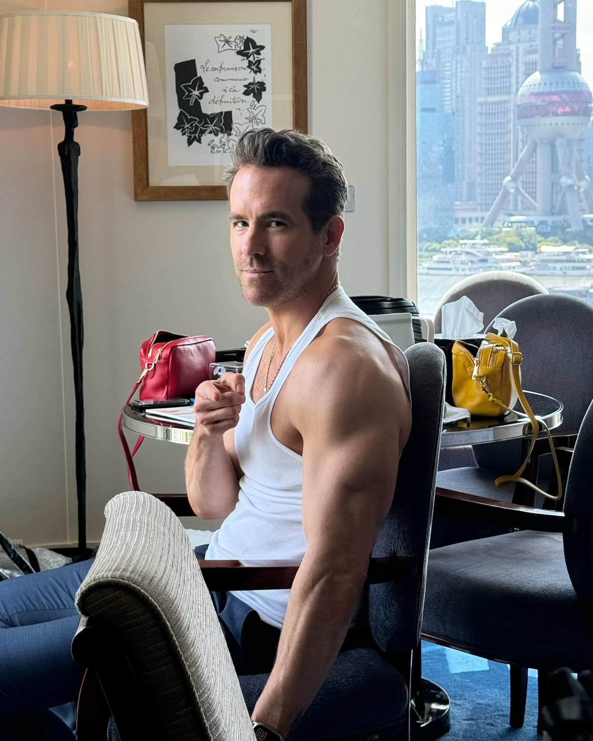 Райан Рейнольдс. Фото: Инстаграм* @thehughjackman