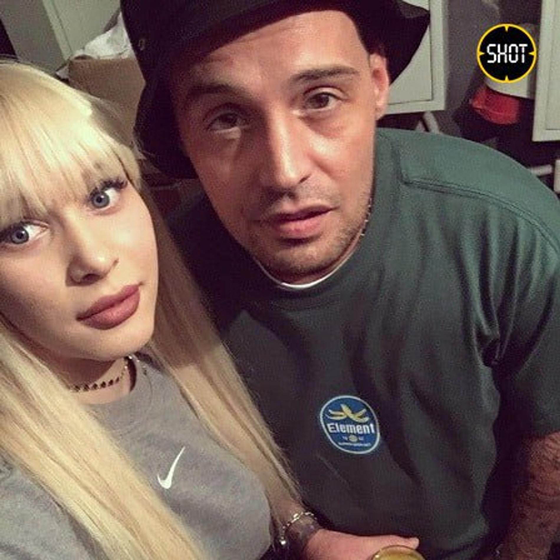 Яна Шевцова и Гуф. Фото: Telegram-канал Shot
