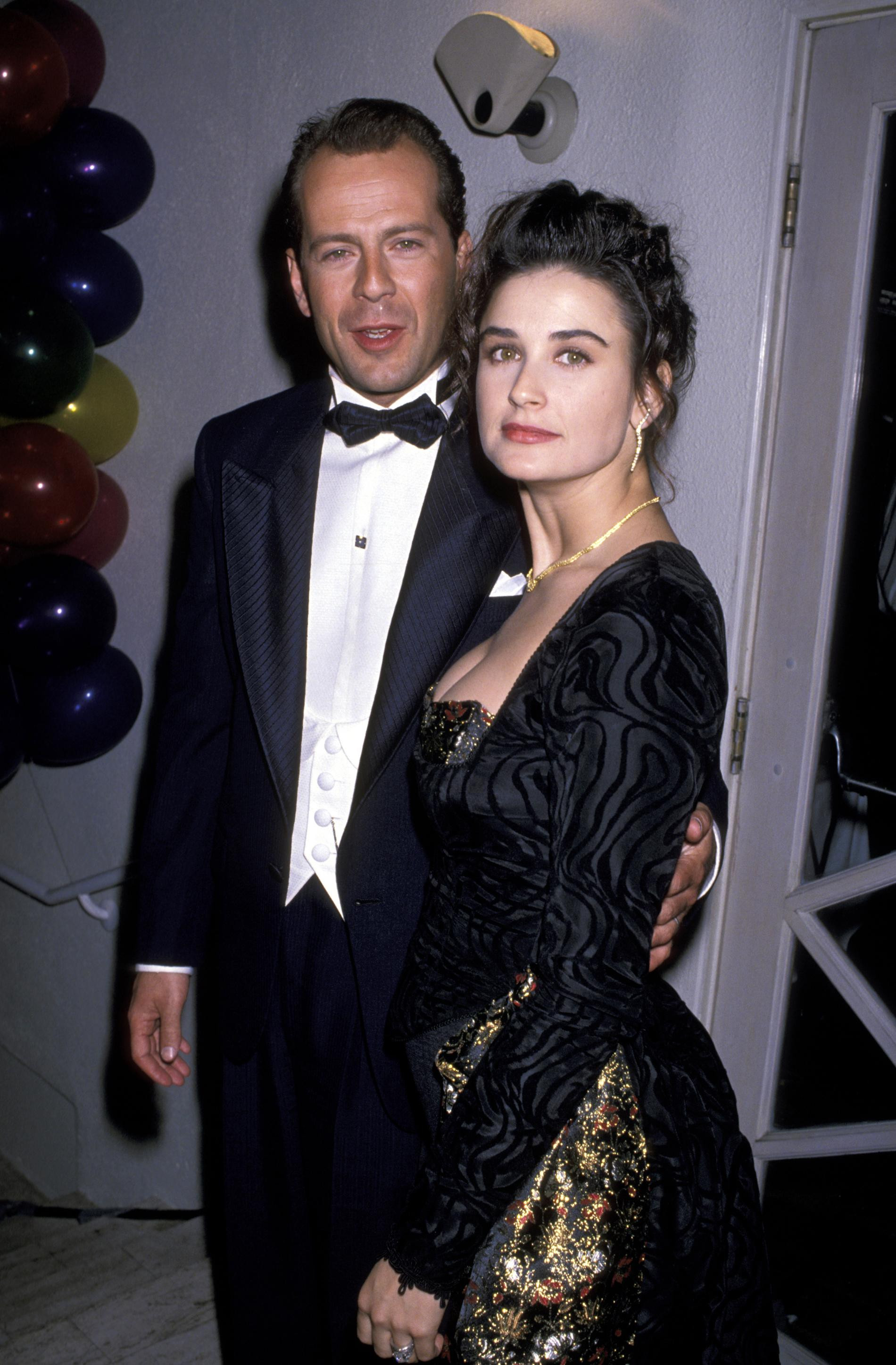 Брюс Уиллис и Деми Мур, 1989 год. Фото: Getty Images