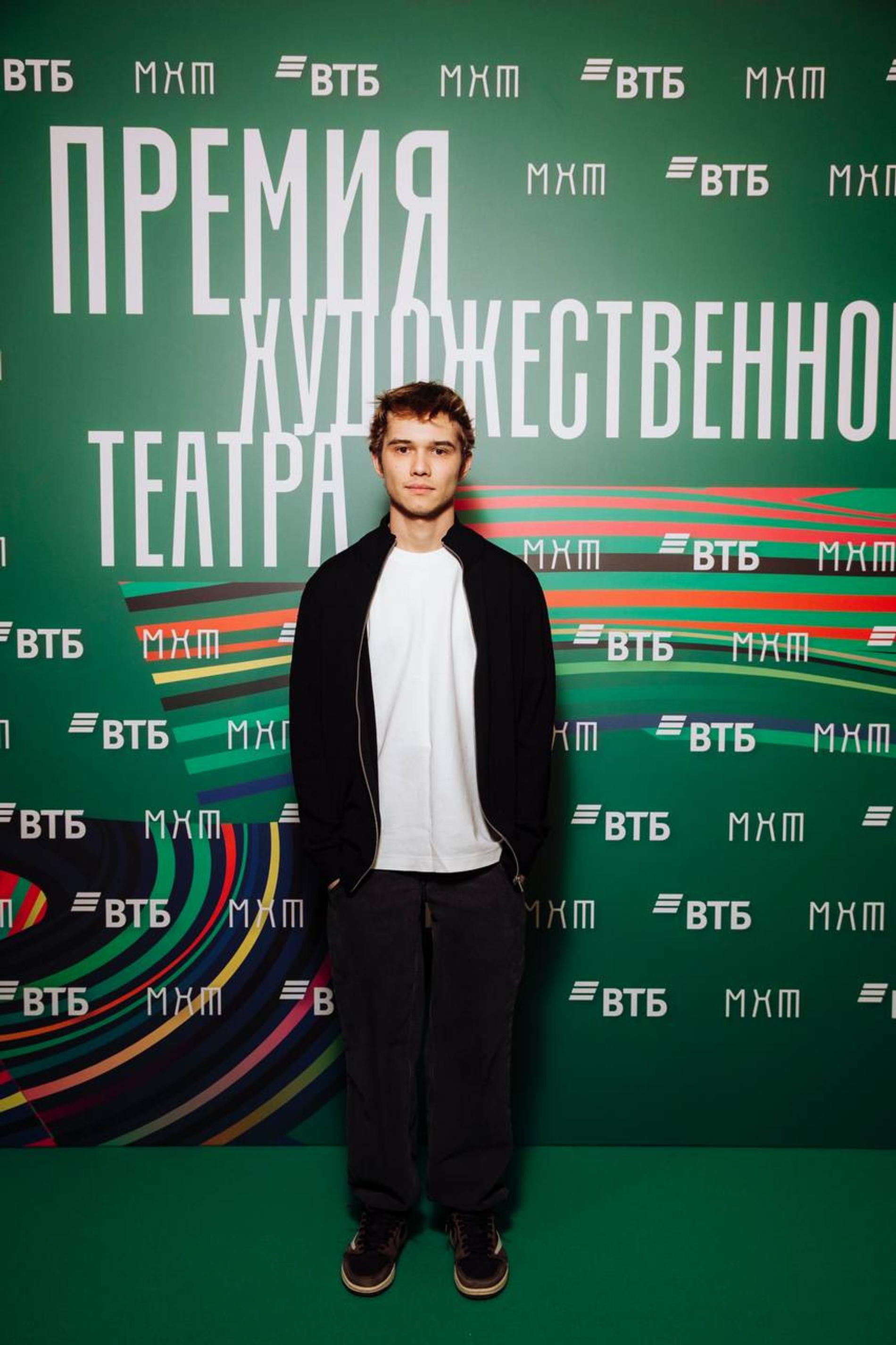 Рузиль Минекаев на церемонии вручения «Премии Художественного театра». Фото: пресс-служба МХТ им. А. П. Чехова 