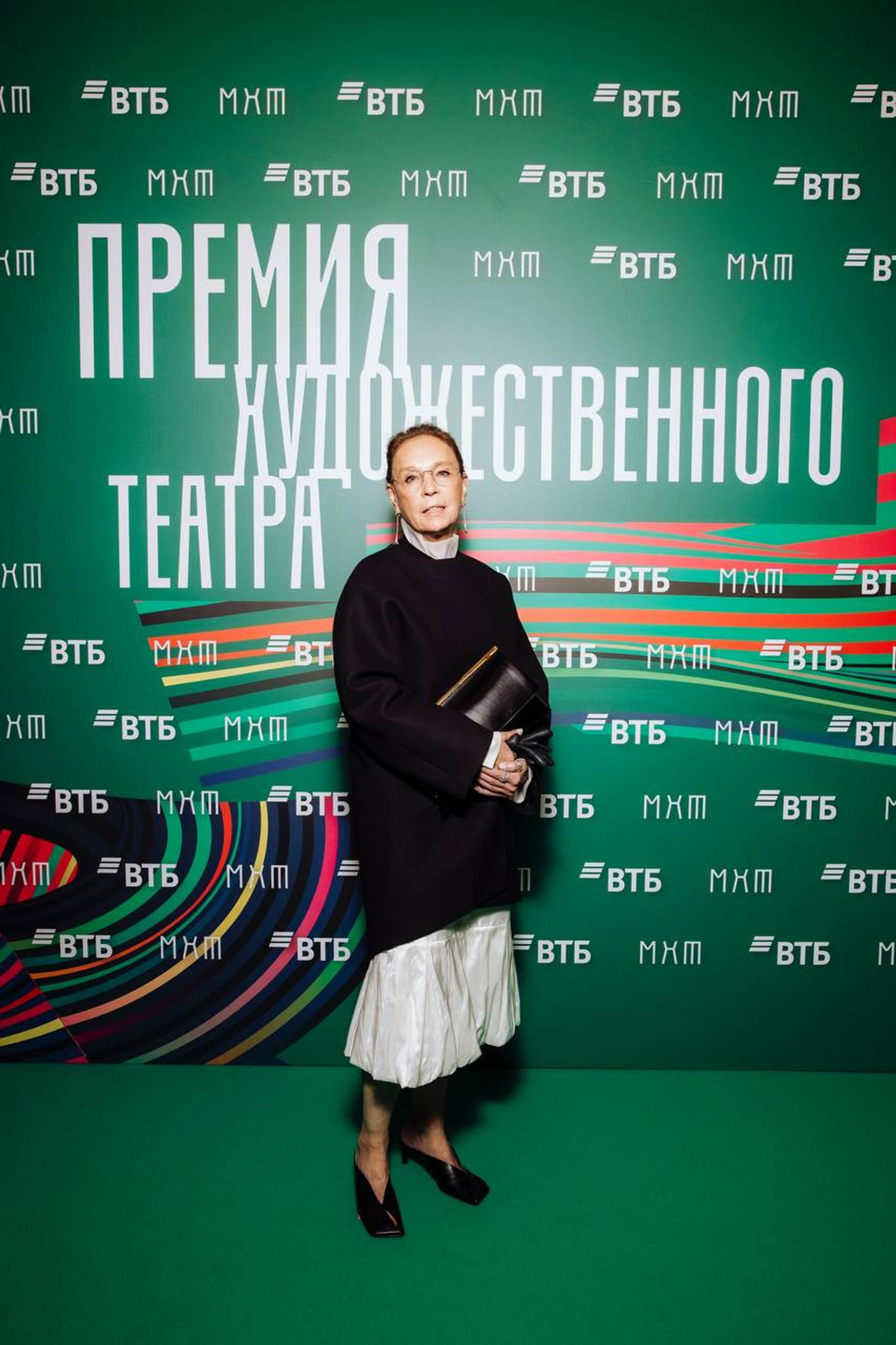 Алёна Долецкая на церемонии вручения «Премии Художественного театра». Фото: пресс-служба МХТ им. А. П. Чехова