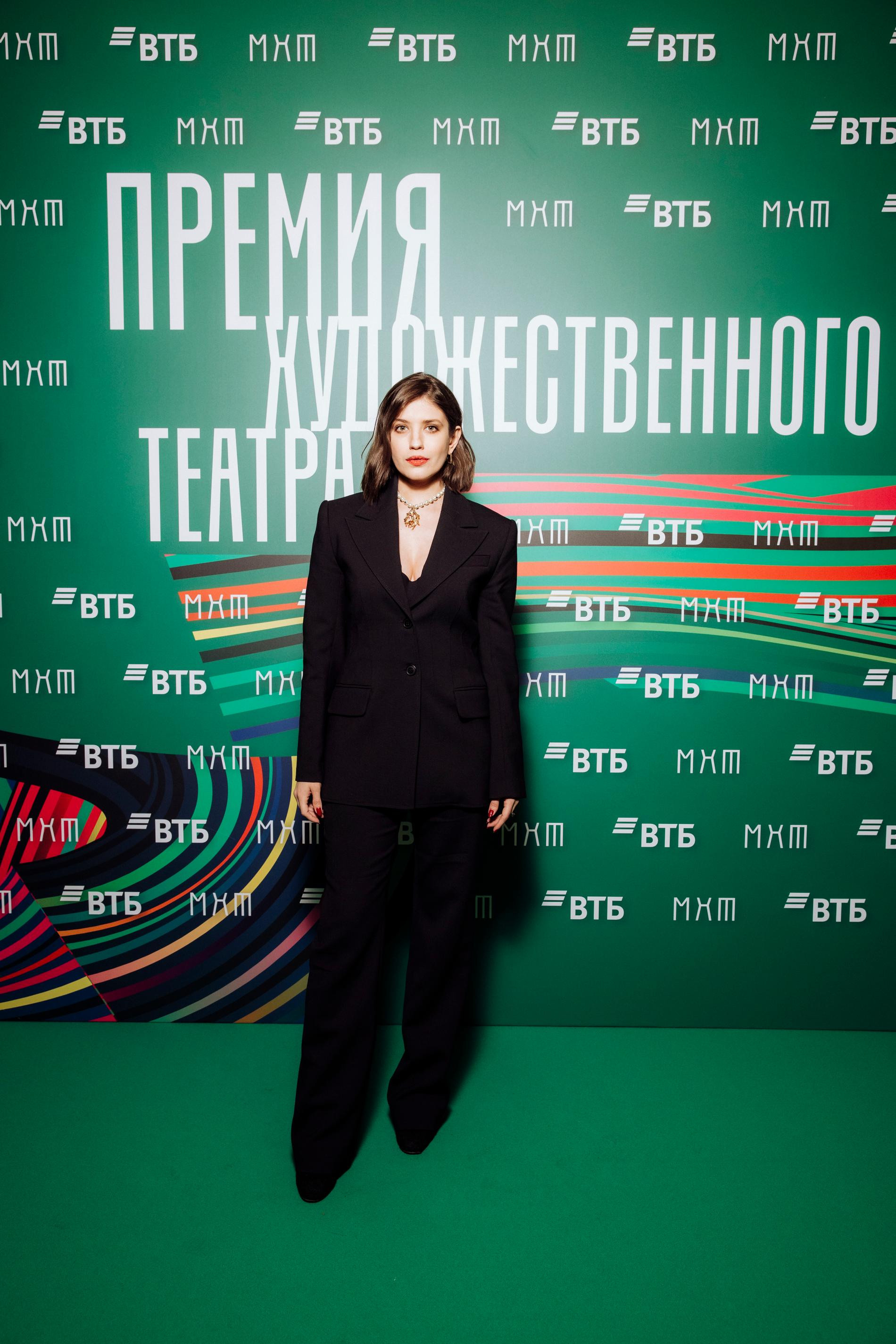 Анна Чиповская на церемонии вручения «Премии Художественного театра». Фото: пресс-служба МХТ им. А. П. Чехова